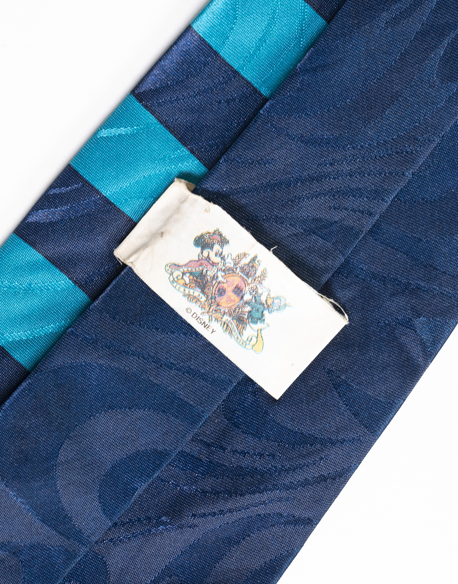 Disney - Blue tie with gold coins