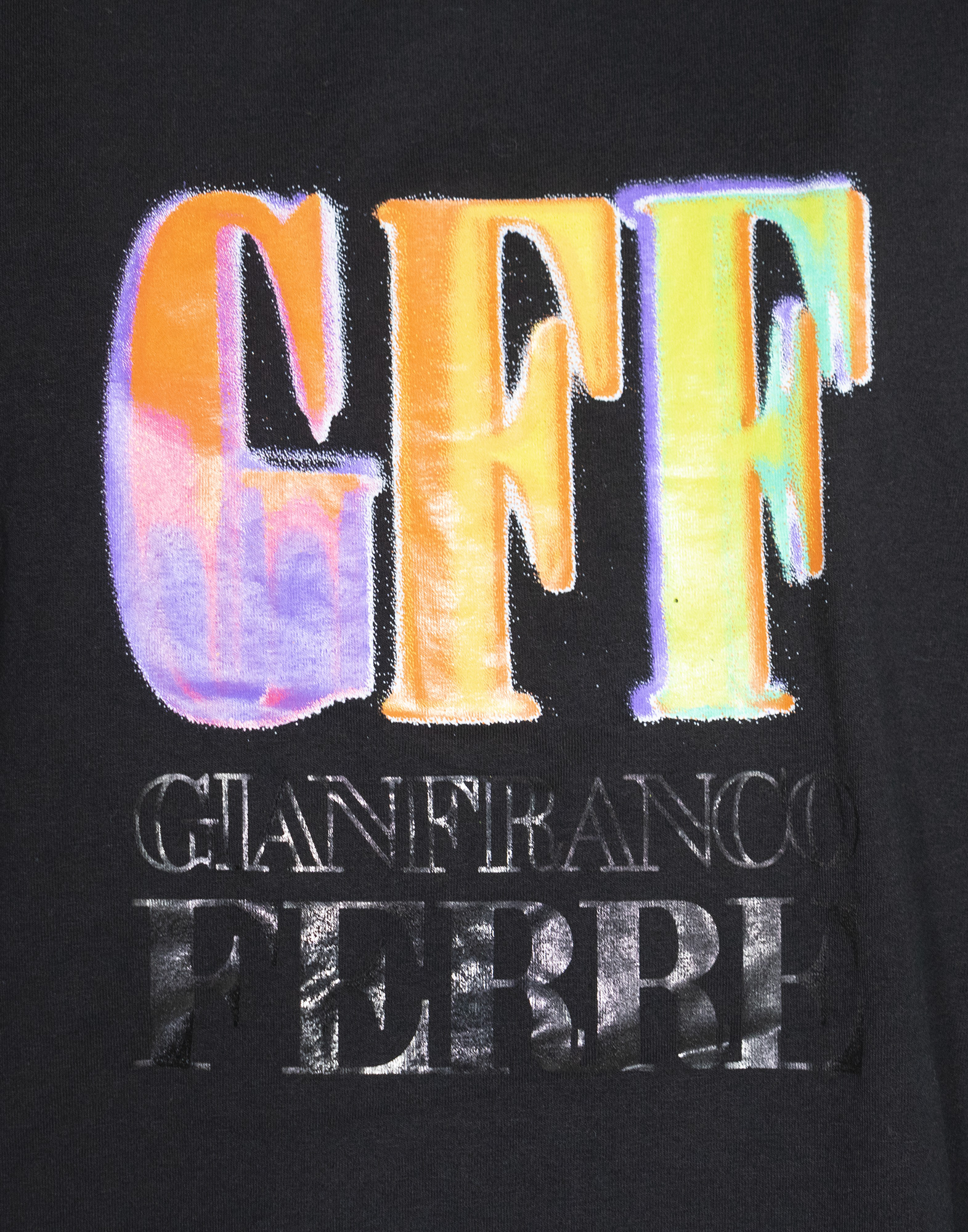 Gianfranco Ferre' - Black t-shirt with logo