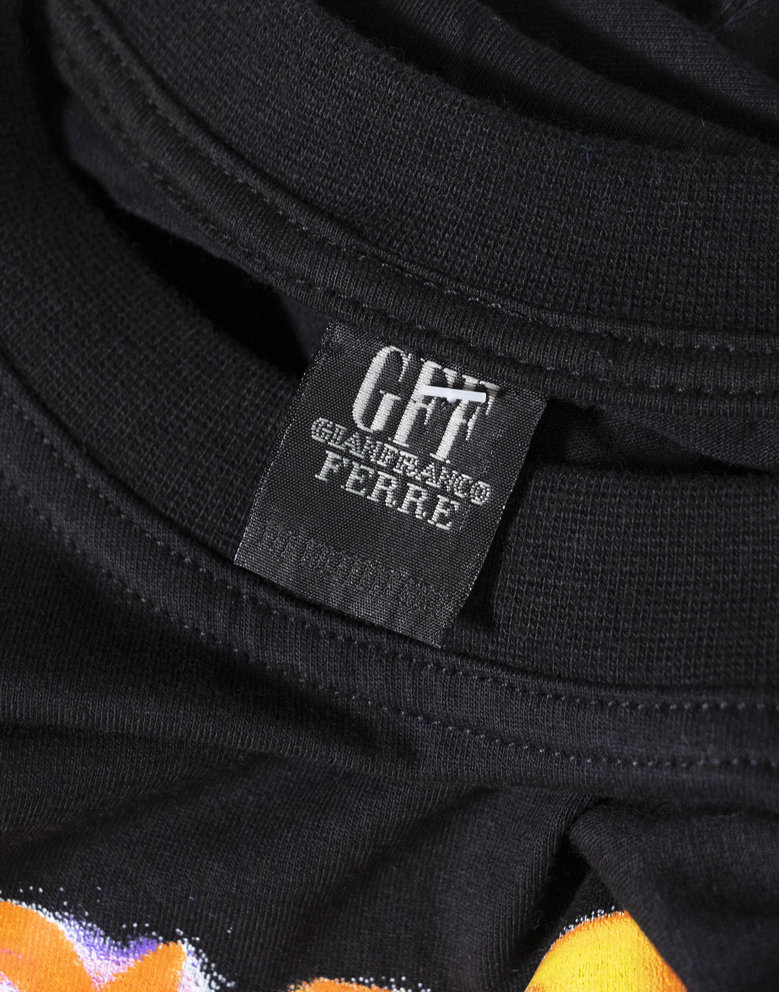 Gianfranco Ferre' - T-shirt nera con logo