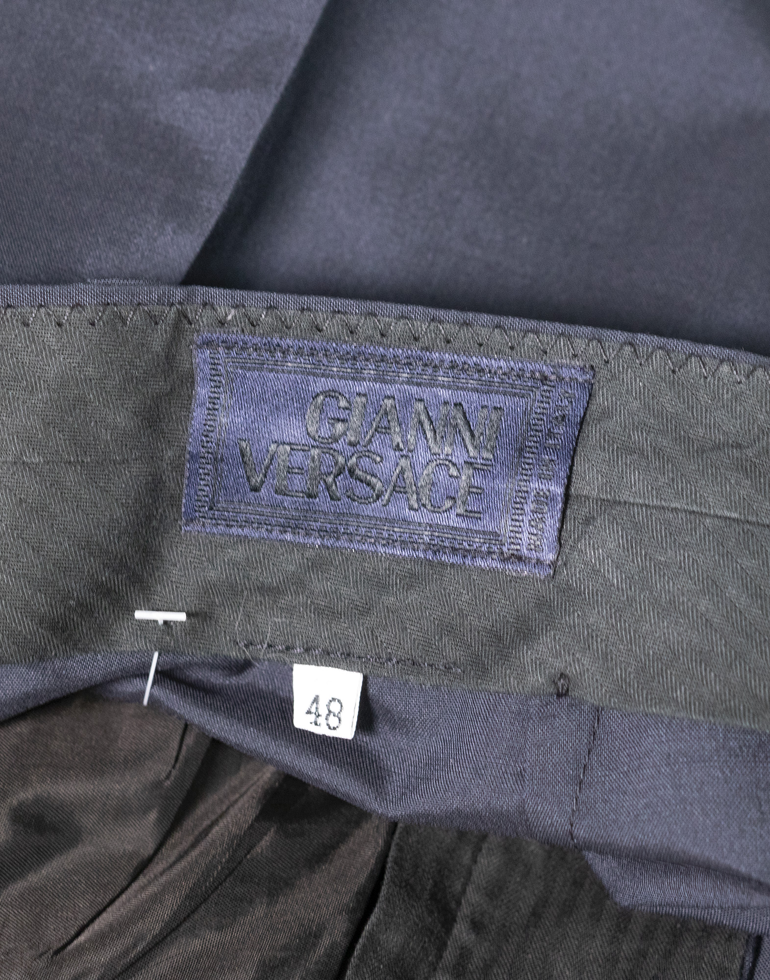 Gianni Versace - Pantaloni vintage con pinces