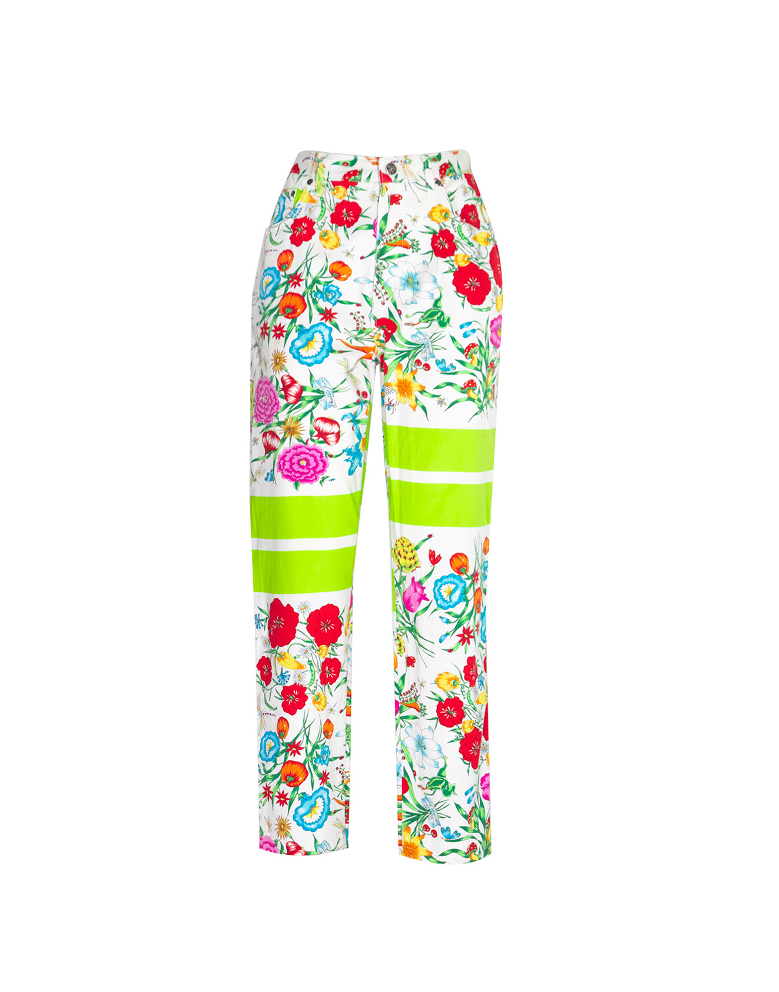 Moschino Jeans - 1990s Floral trousers