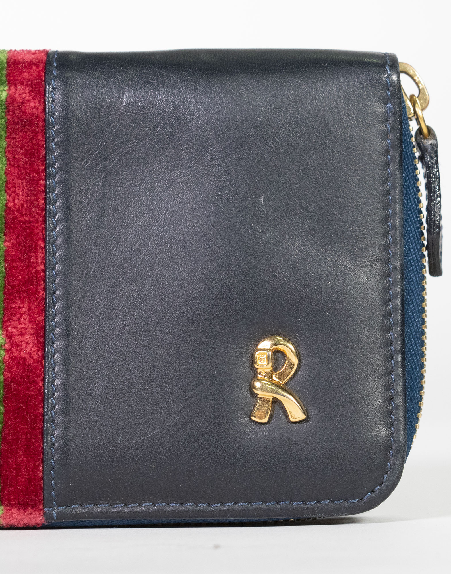 Roberta di Camerino - Leather wallet with central band