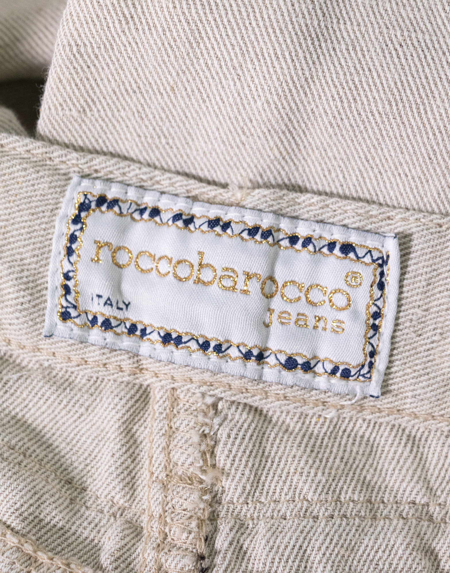 Roccobarocco - Completo giacca e pantaloni in lino e cotone