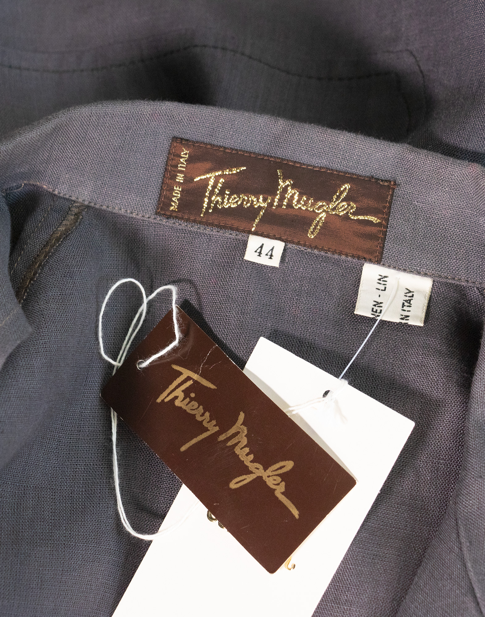 Thierry Mugler - 100% Linen blazer