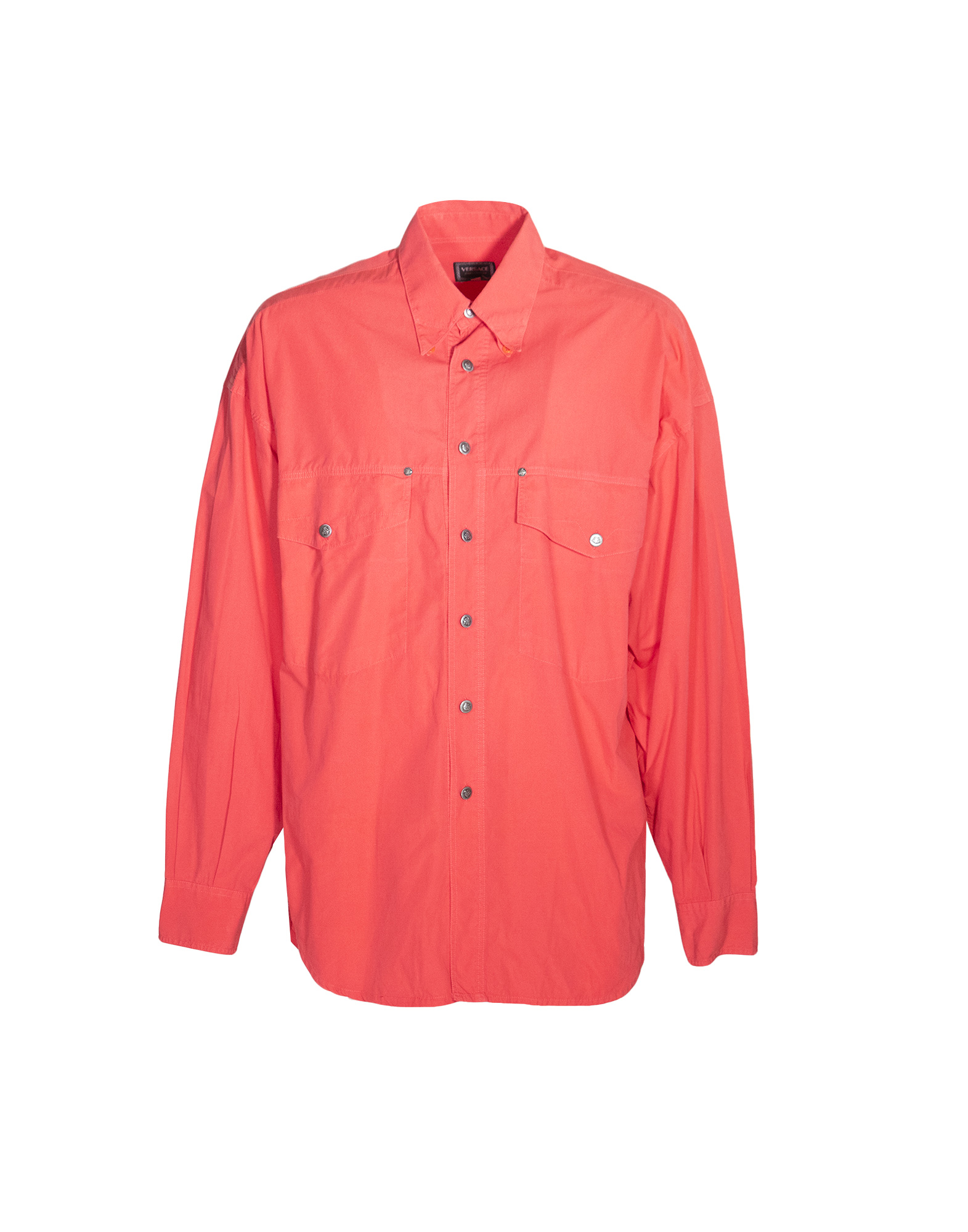 Versace Jeans Couture - Red 90s cotton shirt