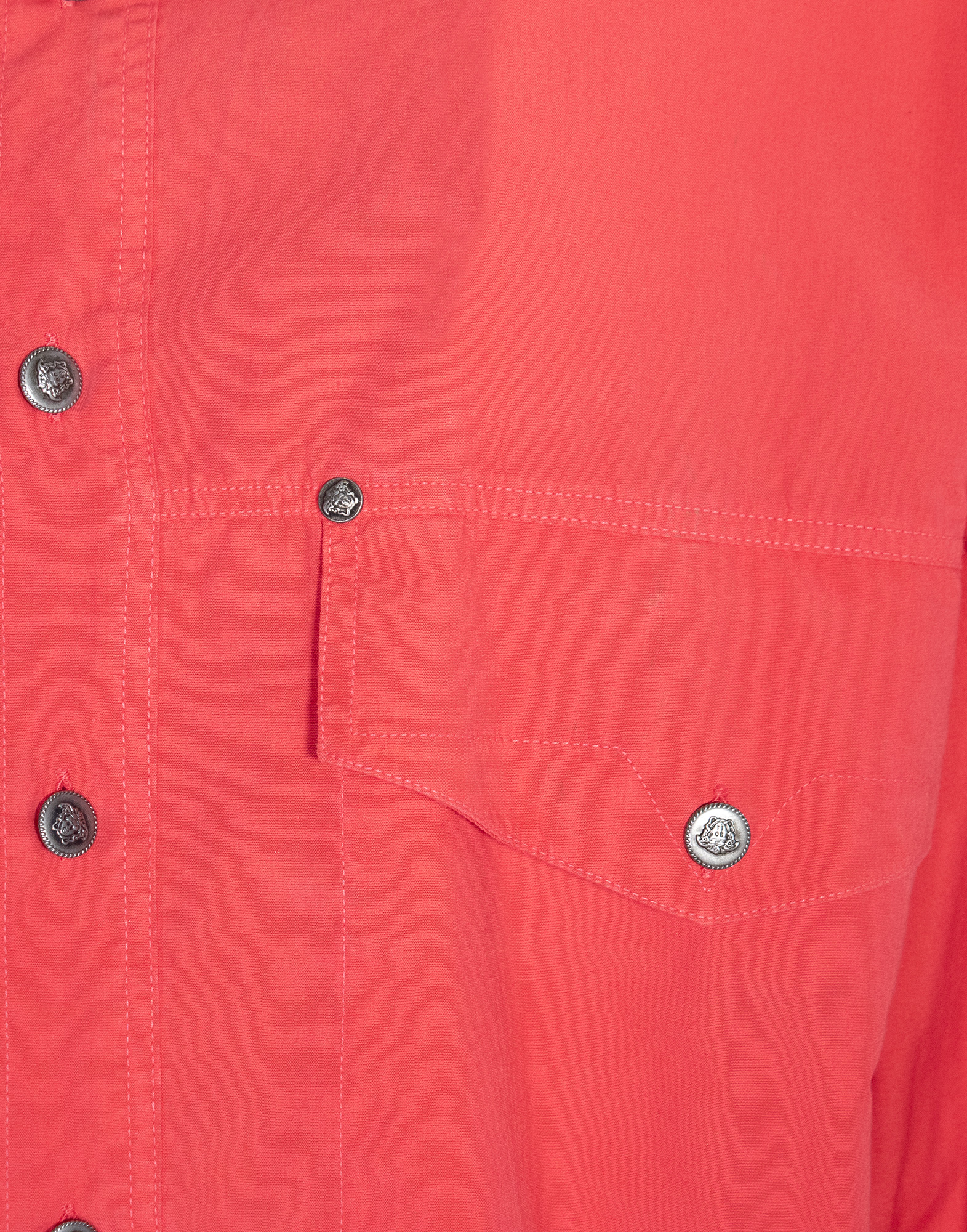 Versace Jeans Couture - Camicia rossa anni '90 in cotone
