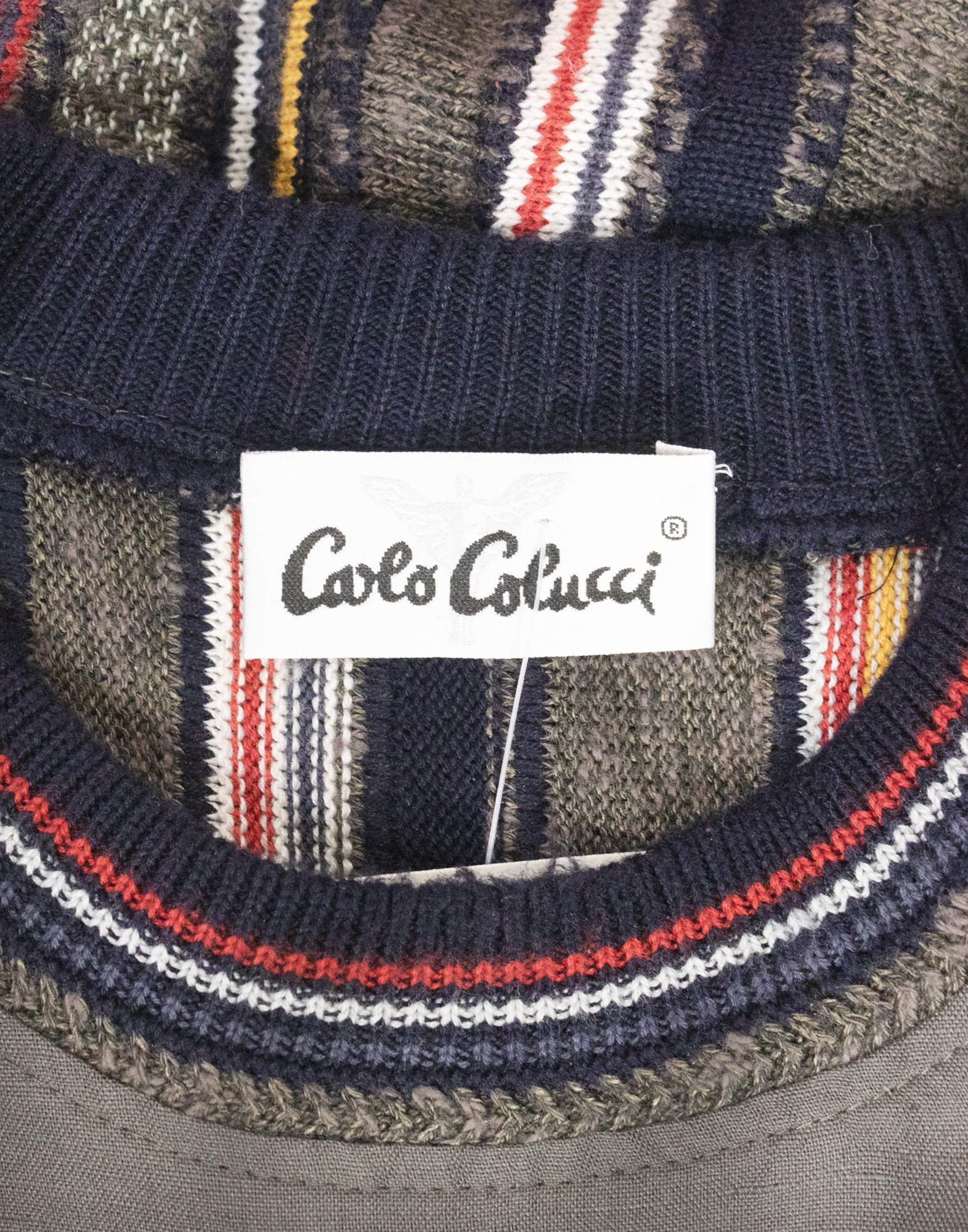 Carlo Colucci - 1980s grey jumper