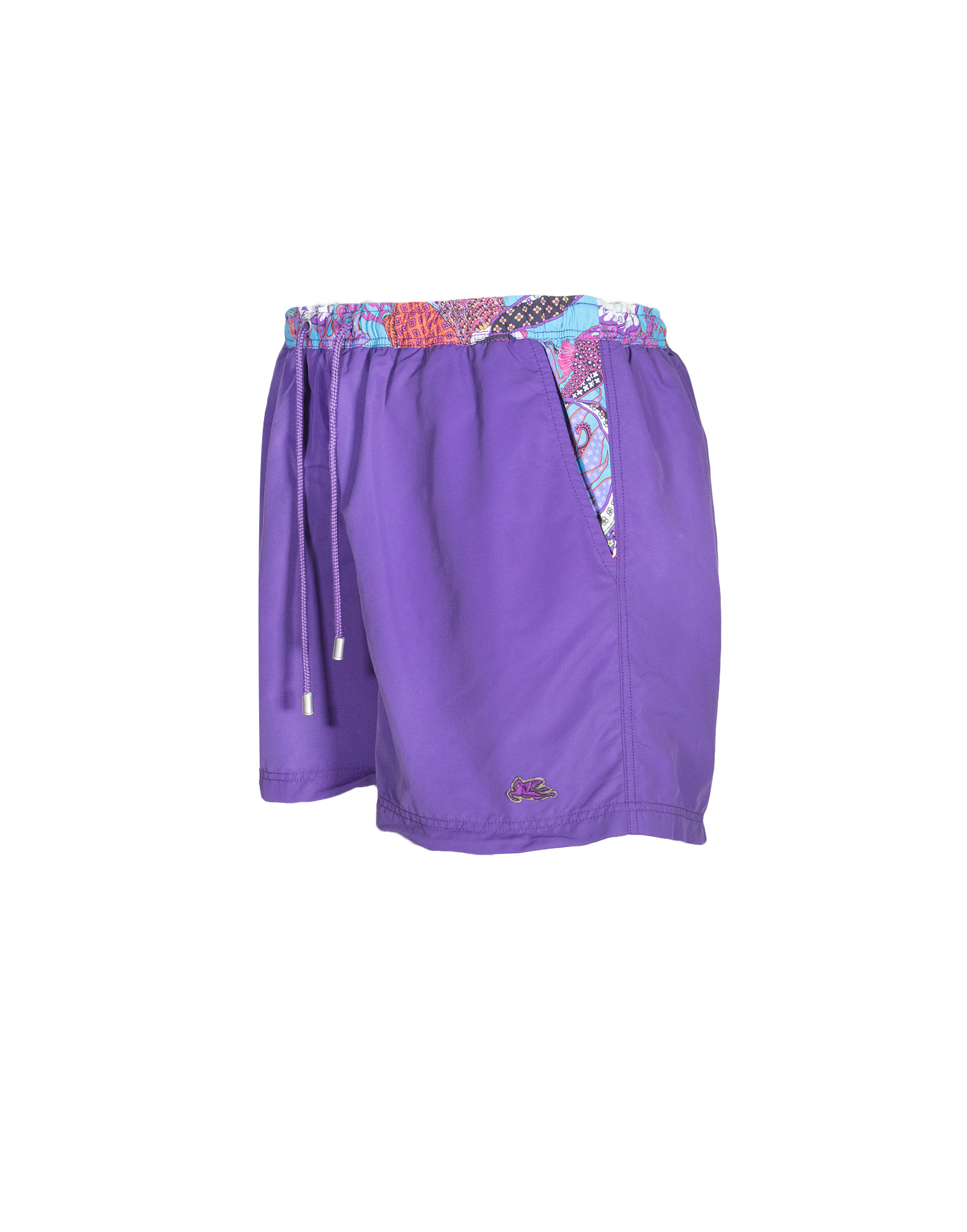 Etro - Purple Shorts Swimsuit