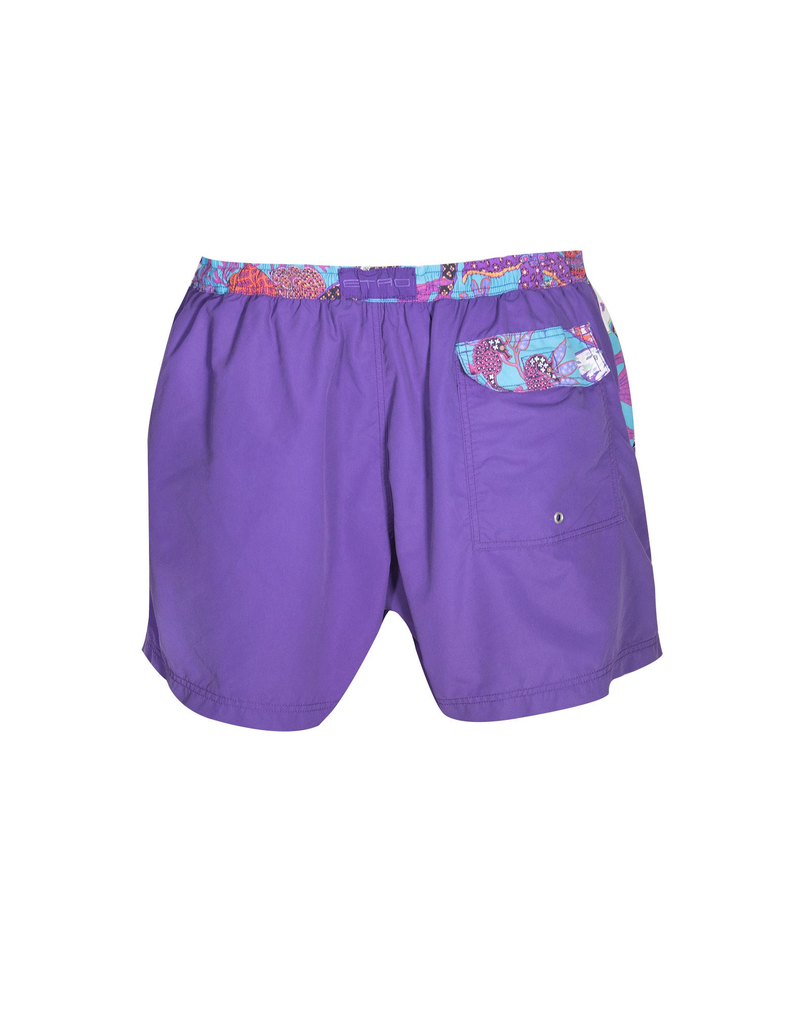 Etro - Purple Shorts Swimsuit