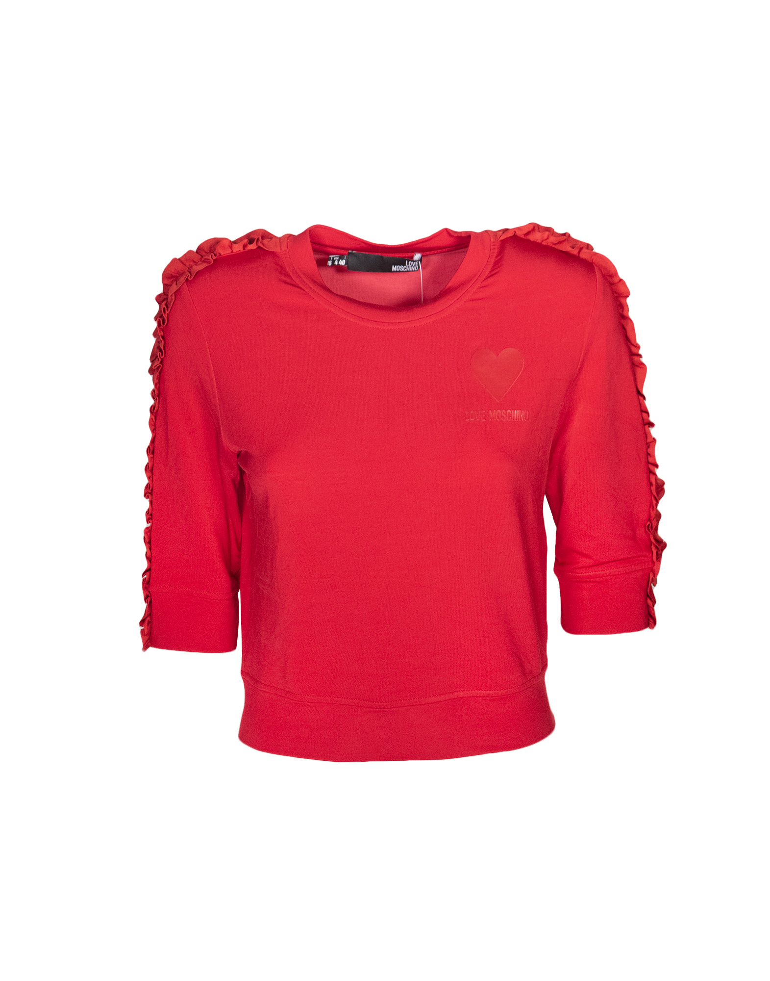 Love Moschino - Red long-sleeved sweater