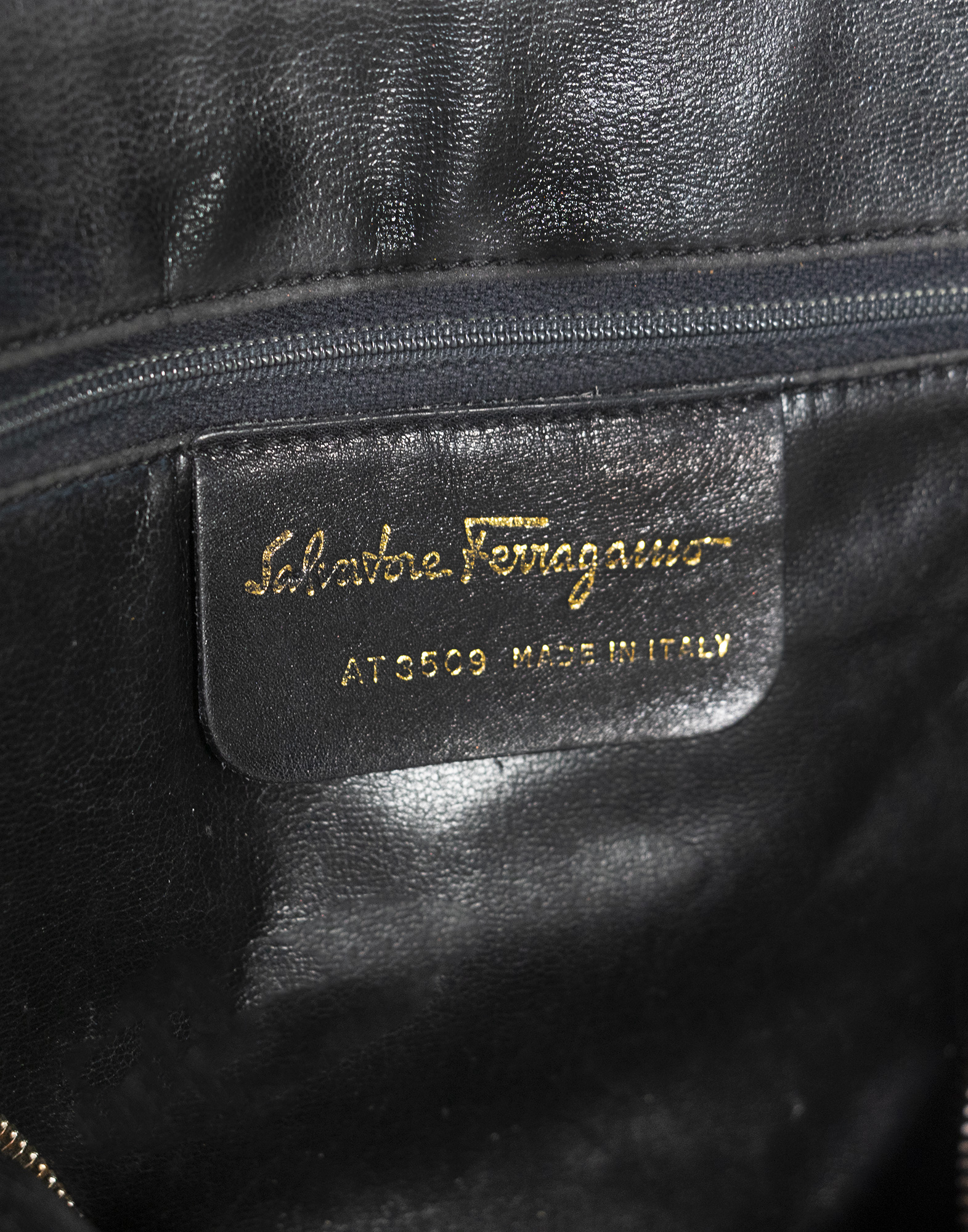 Salvatore Ferragamo - 80s black Shoulder Bag
