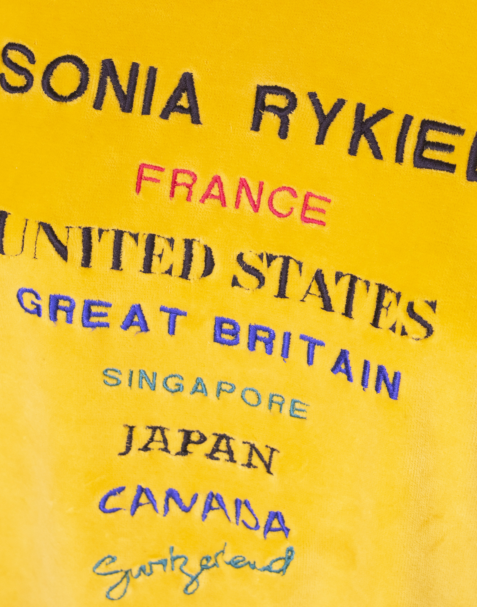 Sonia Rykiel - Felpa gialla in cotone