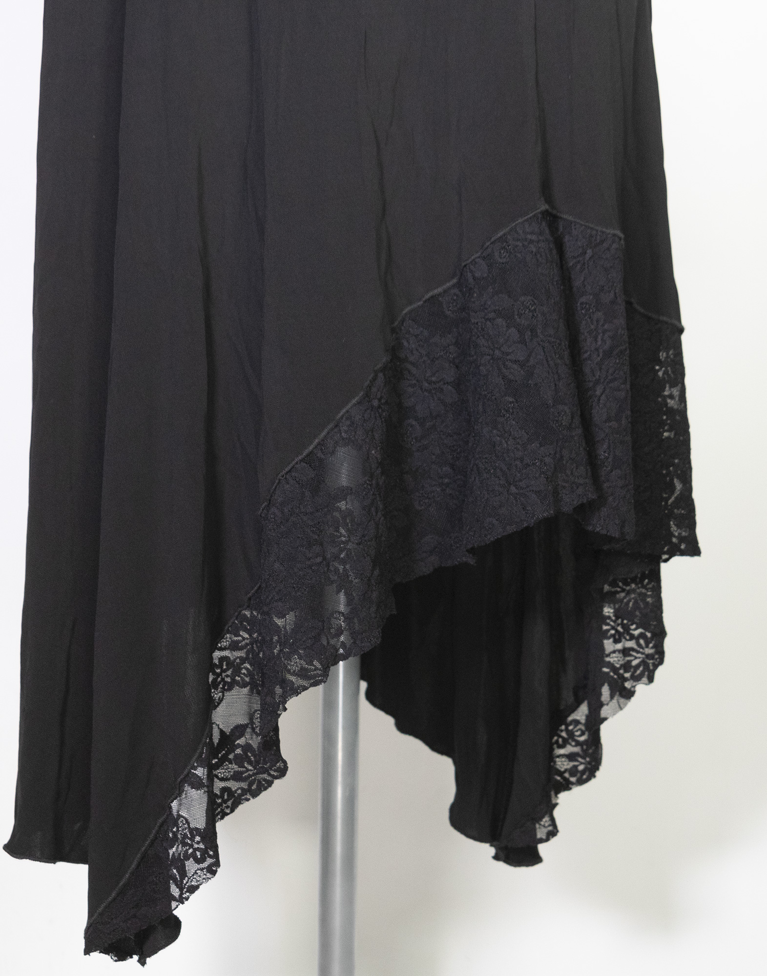 Sportstaff - Vestito lingerie nero in rayon