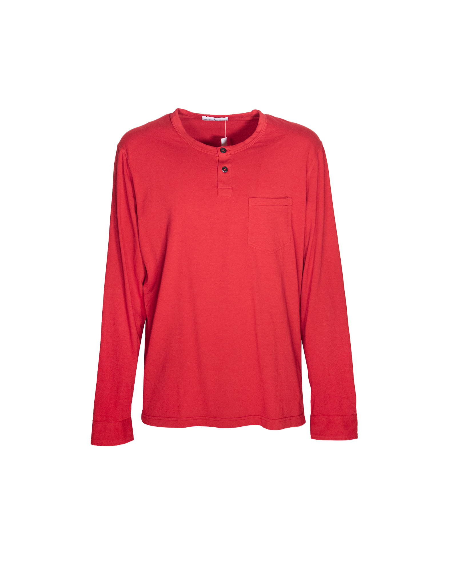 Stone Island - Red long-sleeved T-shirt
