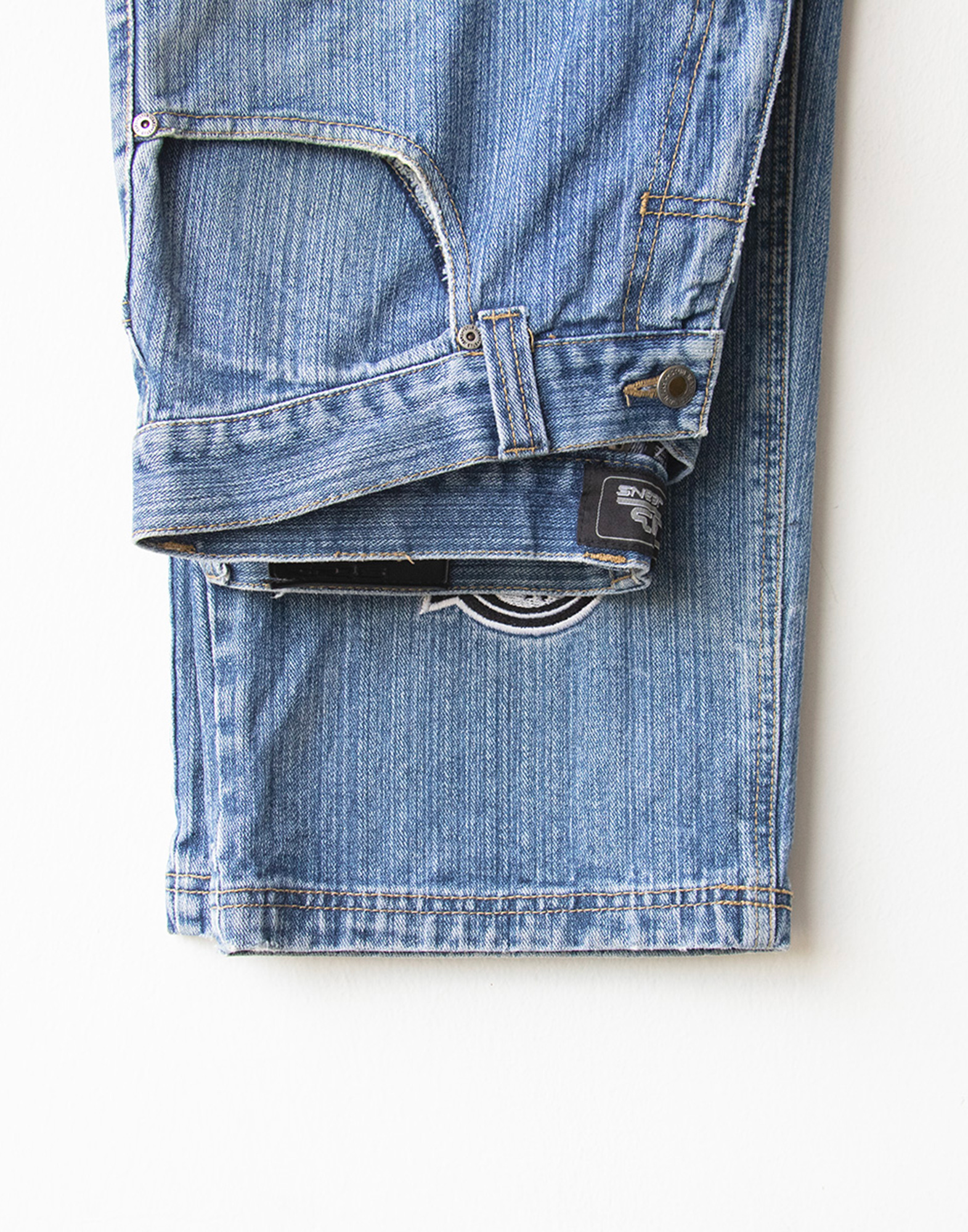 Vintage - Jeans uomo con patch
