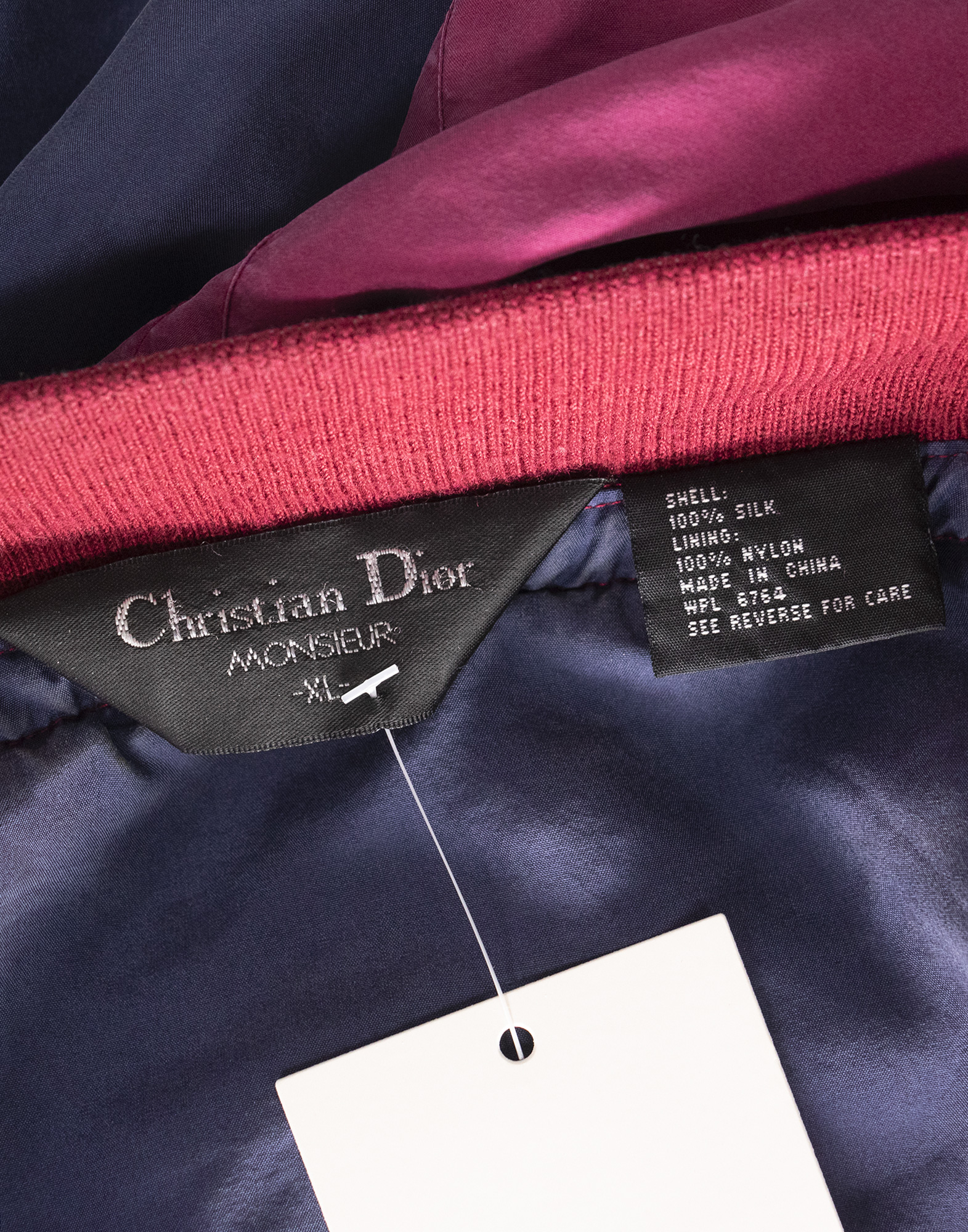 Christian Dior - Giubbotto bomber seta anni '90