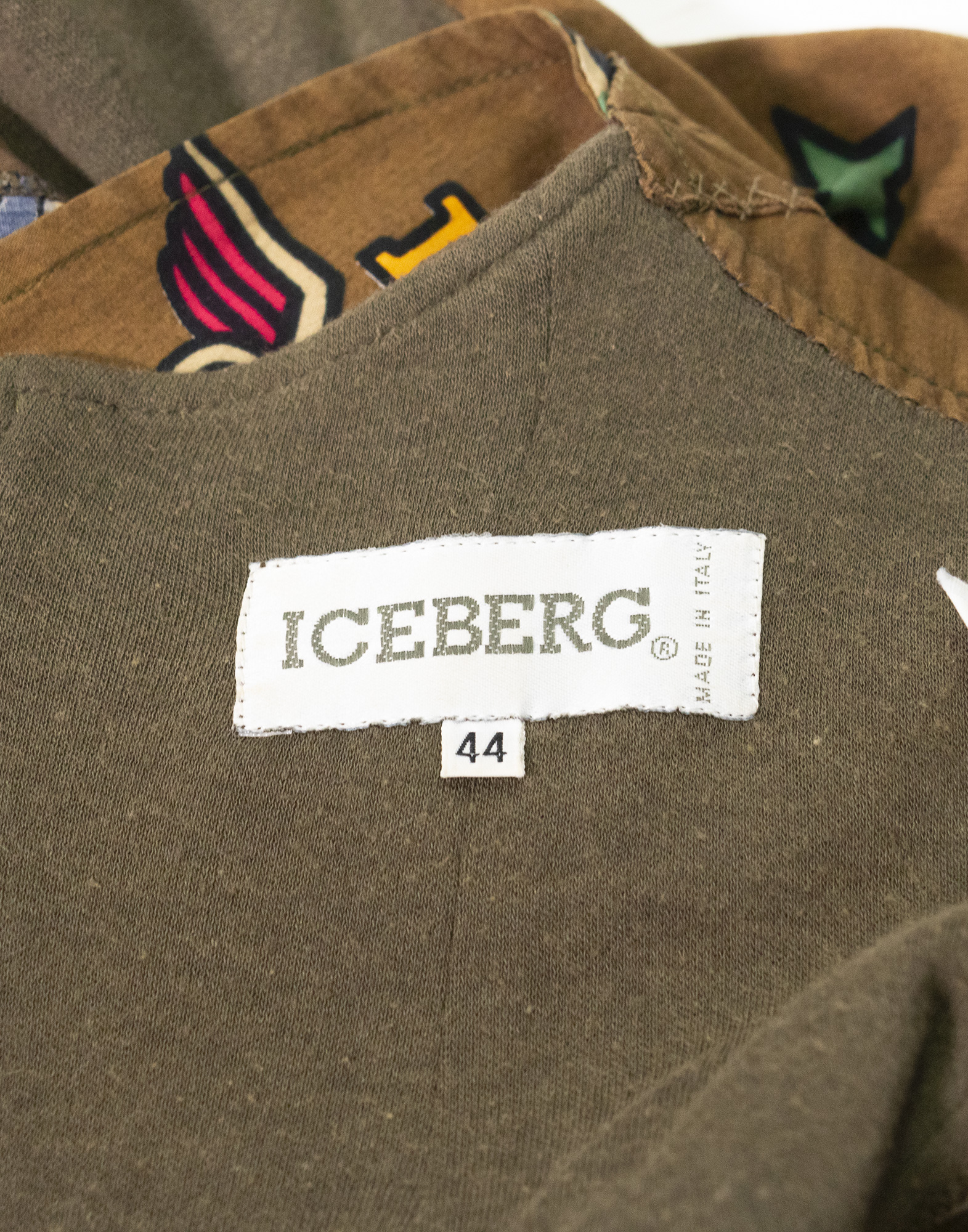 Iceberg - 80s printed dress