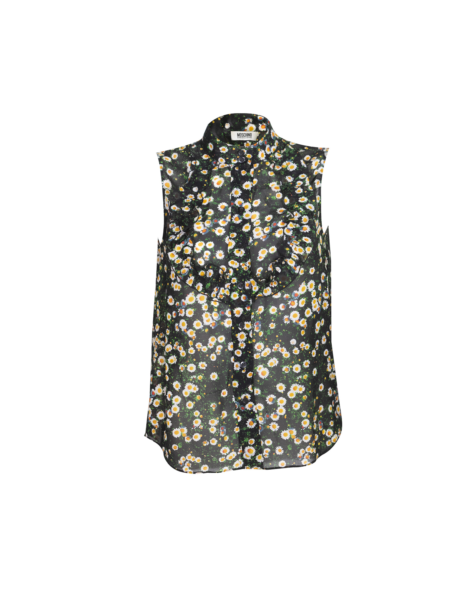 Moschino Cheap and Chic - 90s floral sleeveless shirt