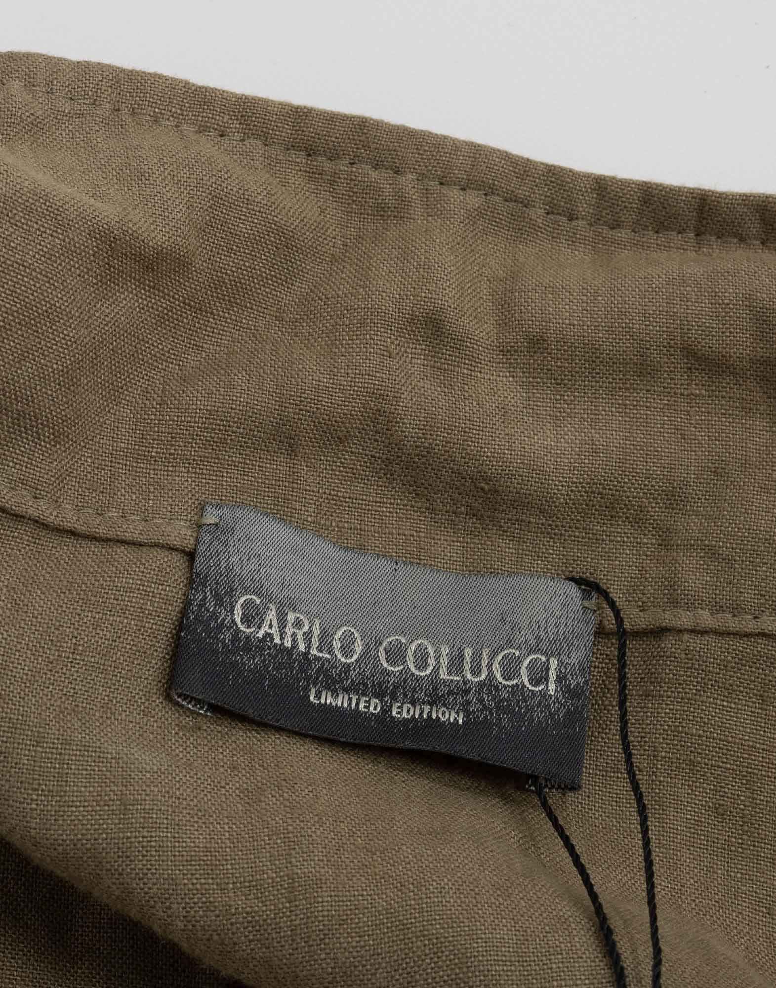 Carlo Colucci - Giubbotto leggero in lino - immagine 3