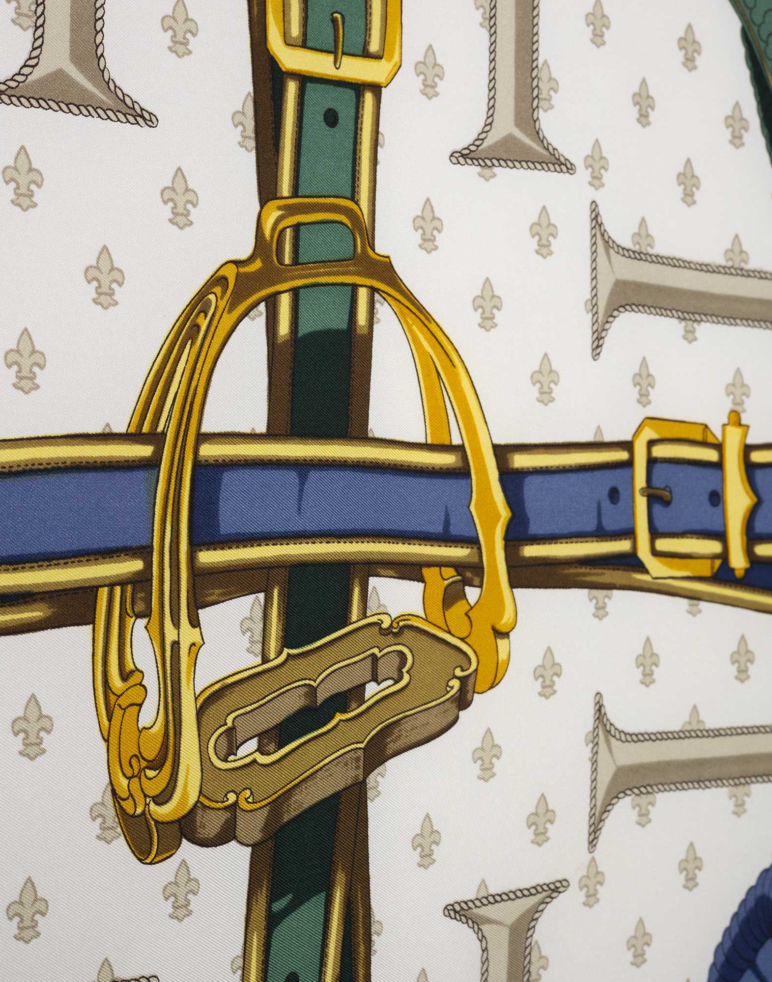 Hermes - Foulard in seta 'Selles a Housse' - immagine 6