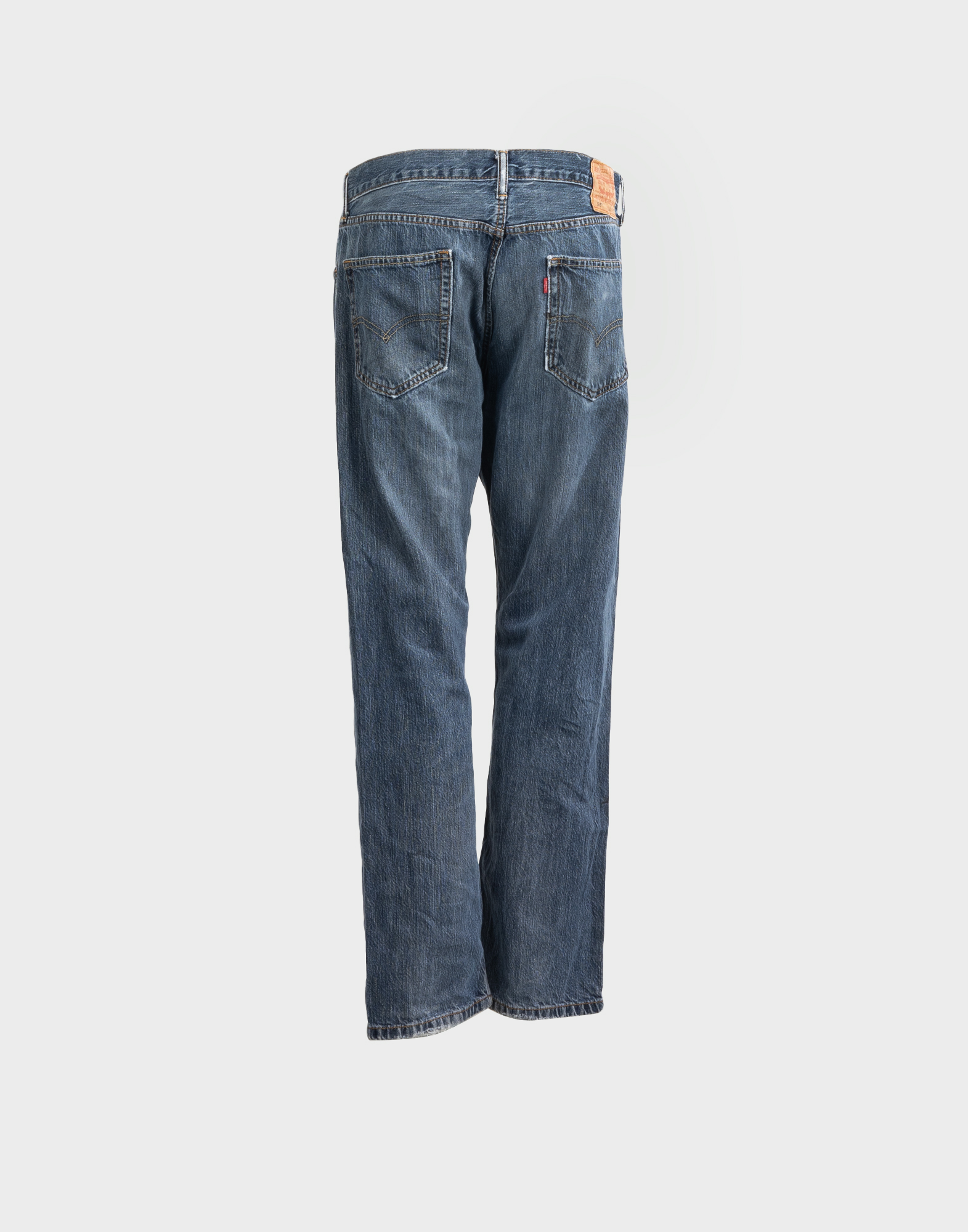 gray men's levis 505 jeans pants