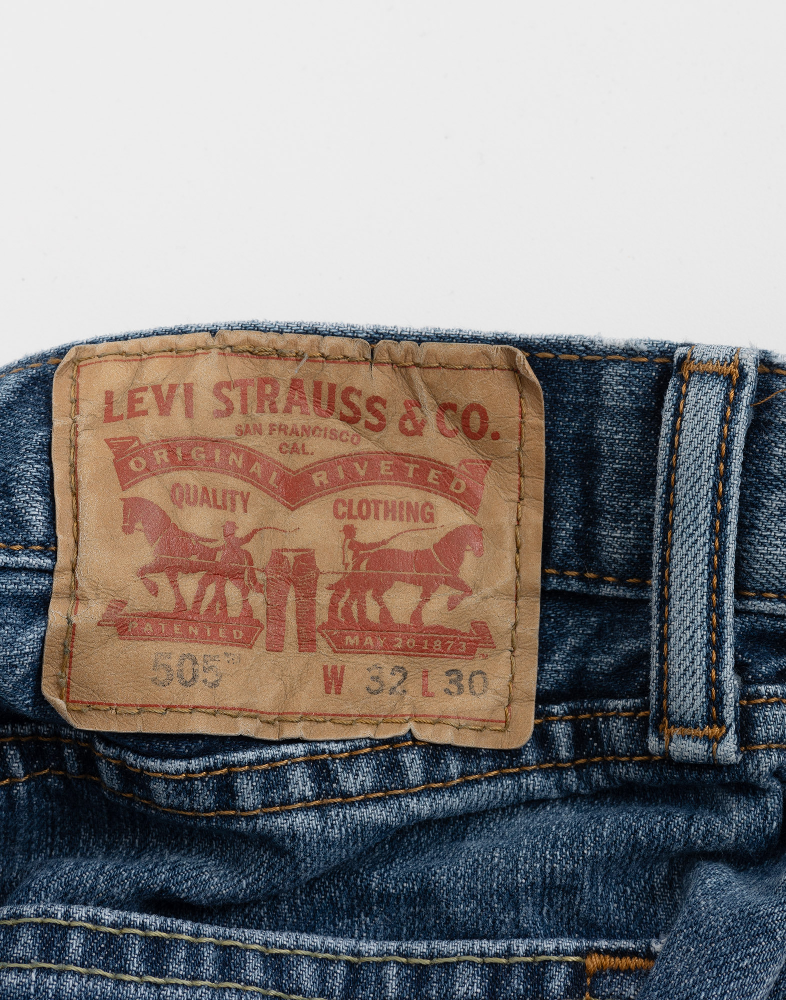 Levi's - Jeans 505 anni '90 lavaggio medio - immagine 2