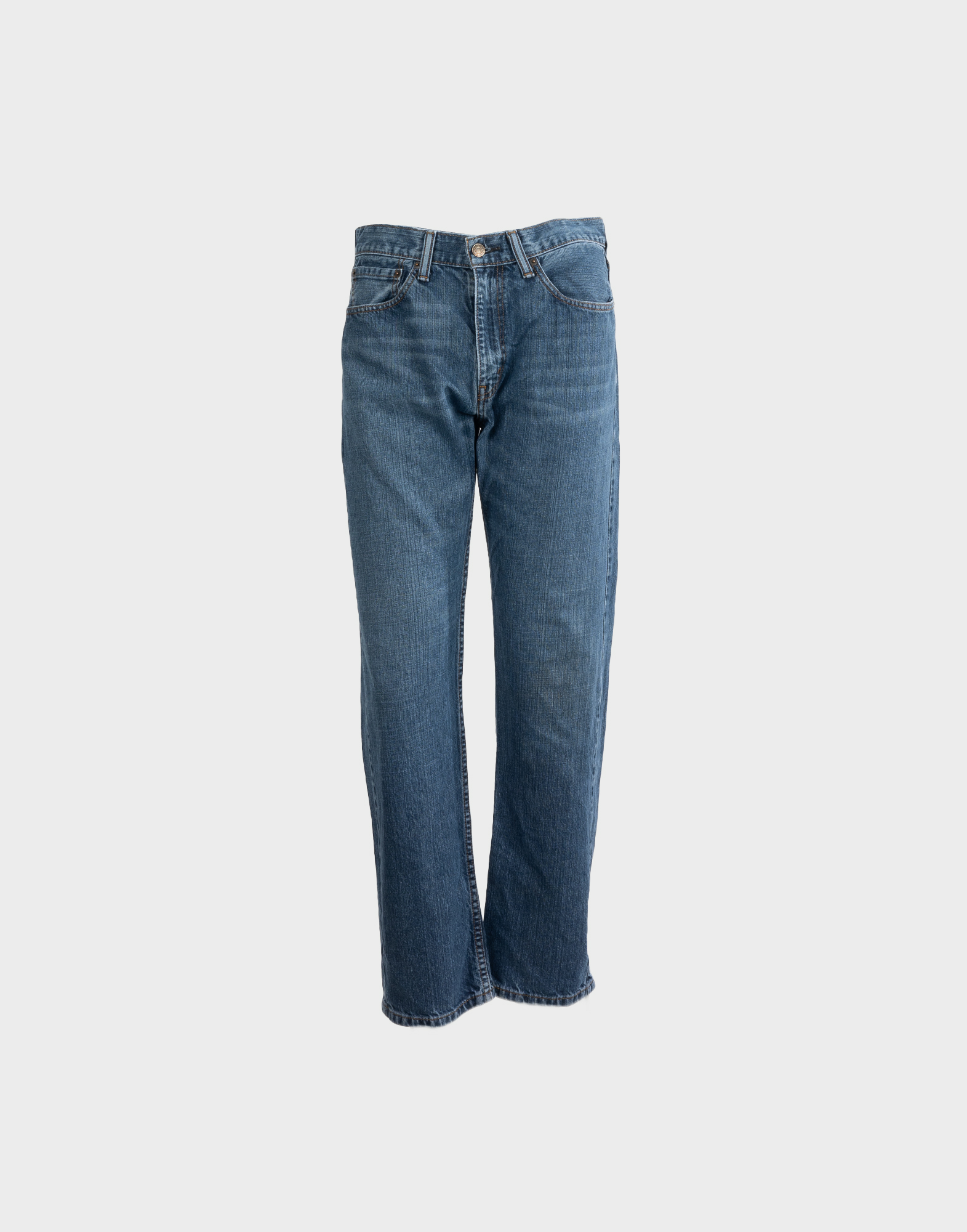 pantaloni jeans levis 505 vintage lavaggio medio