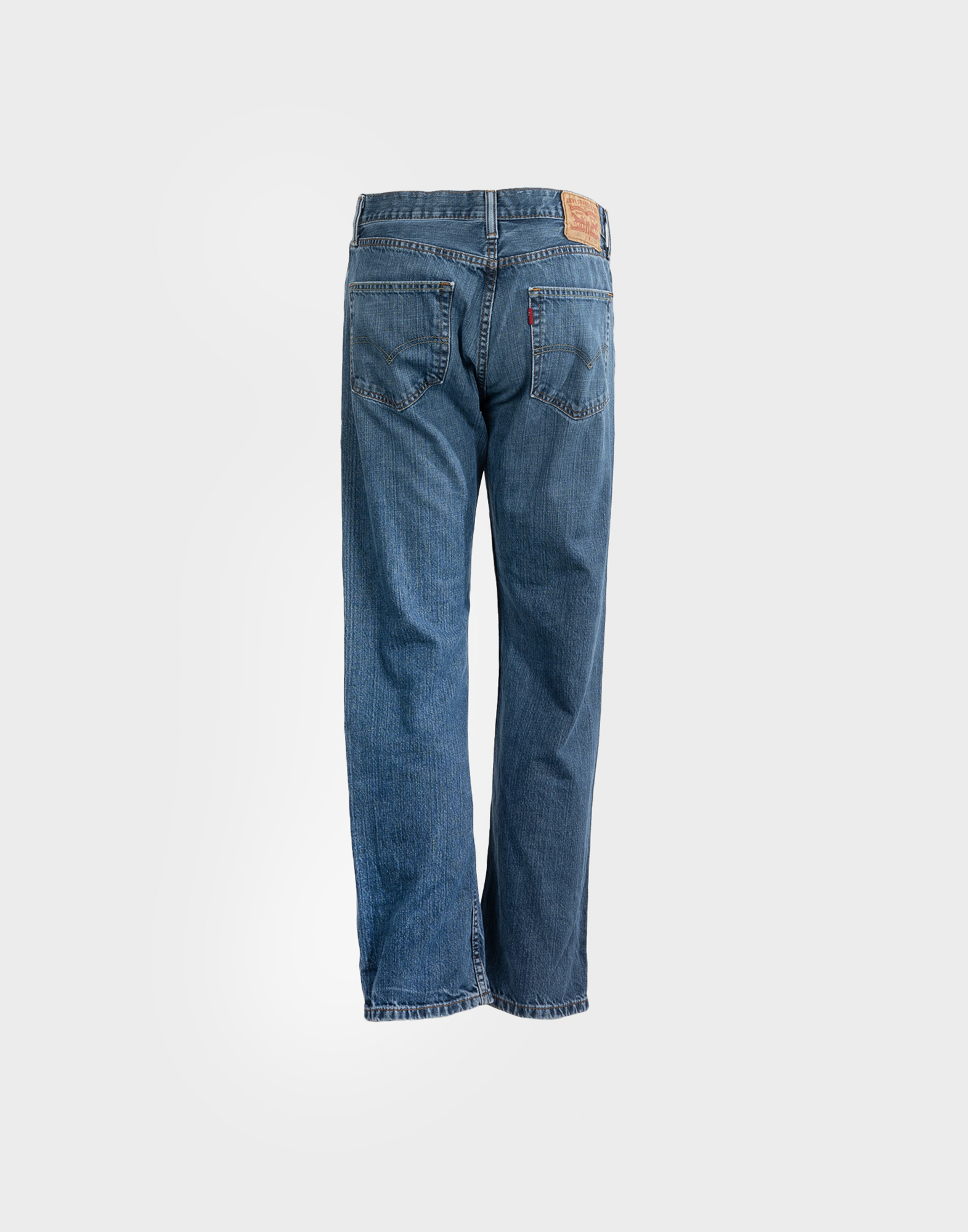 pantaloni jeans levis 505 vintage lavaggio medio