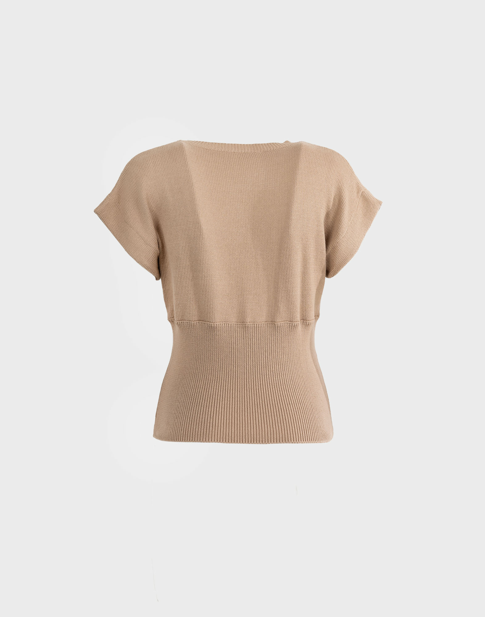 Miu Miu - Smanicato beige in cotone - immagine 5