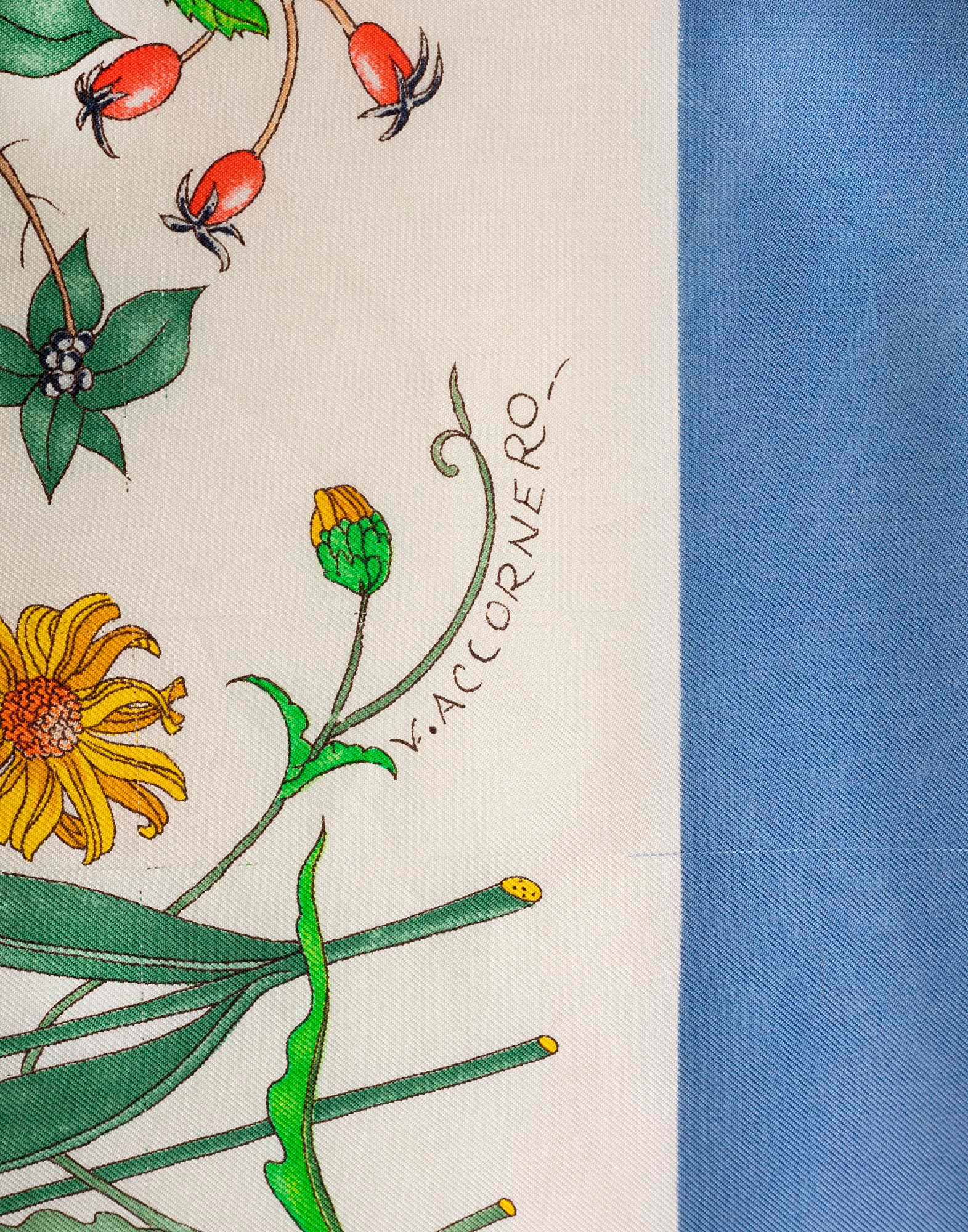 Gucci - Foulard 'Flora' anni '80 - immagine 3