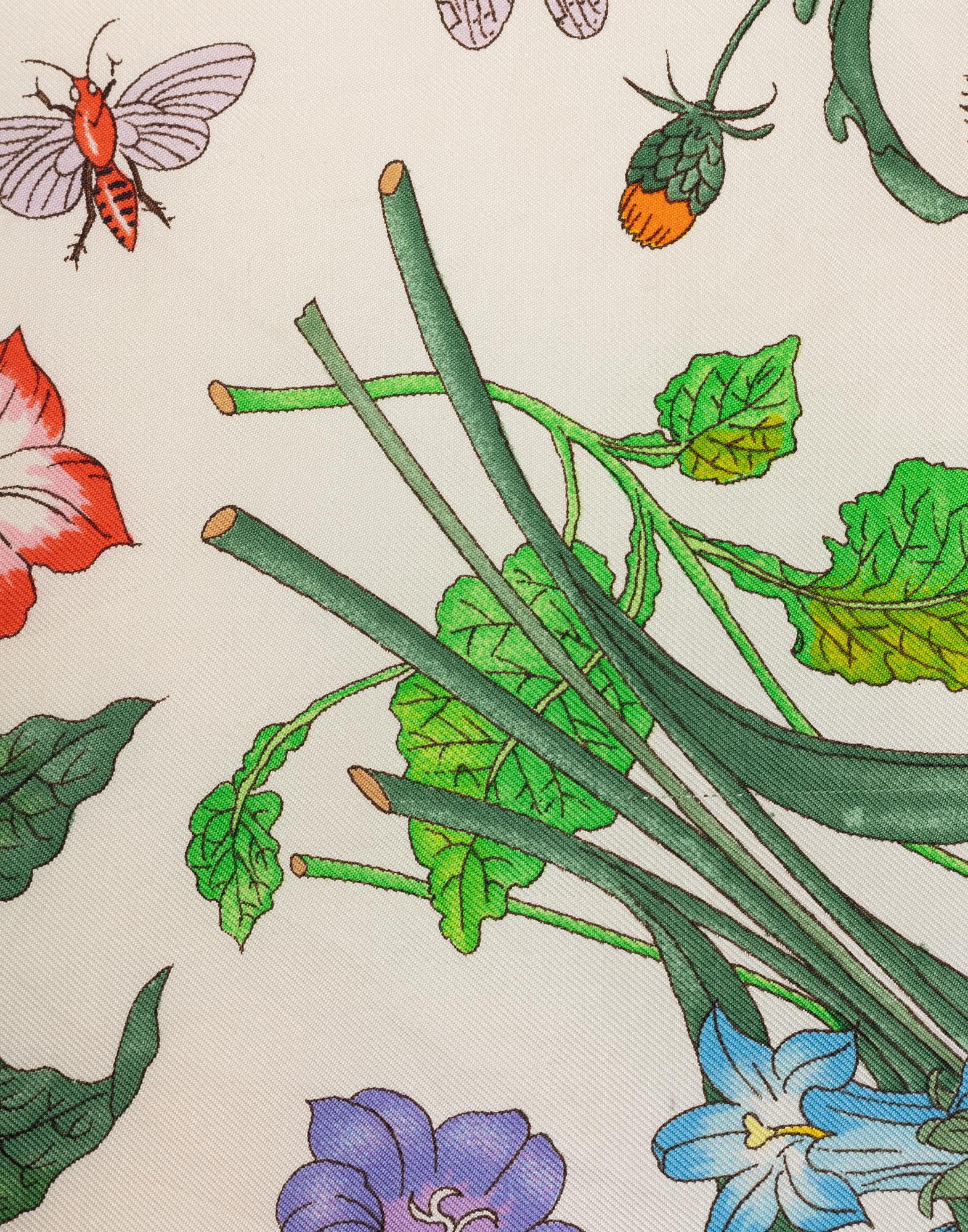 Gucci - Foulard 'Flora' anni '80 - immagine 6
