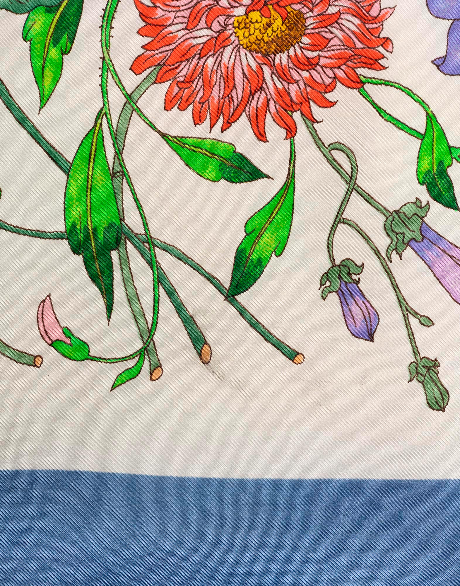 Gucci - Foulard 'Flora' anni '80 - immagine 8