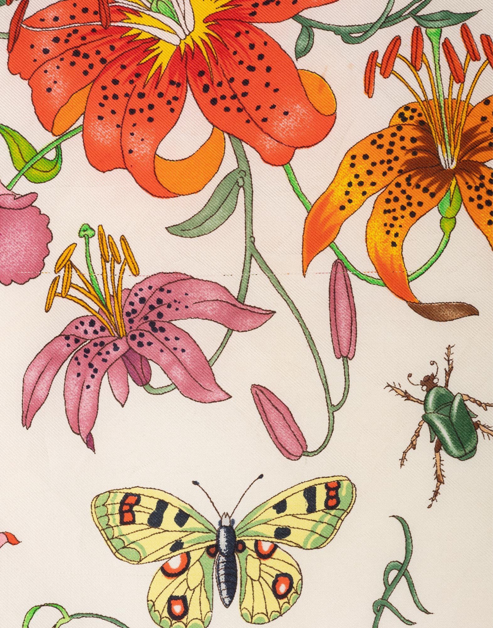 Gucci - Foulard 'Flora' anni '80 - immagine 9
