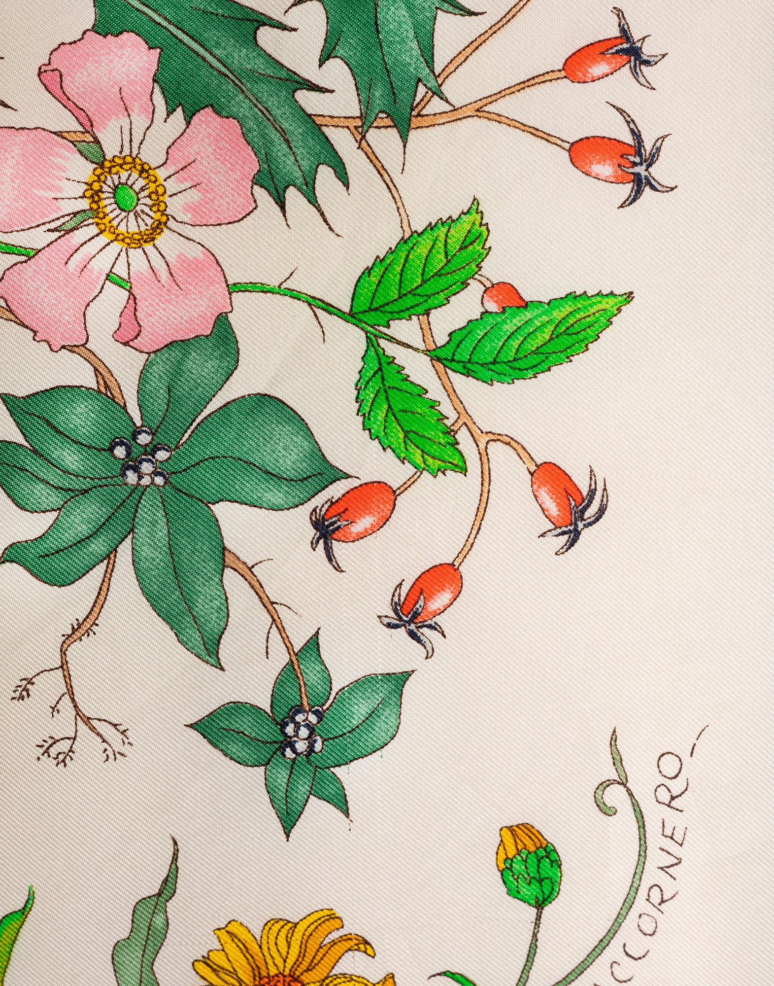 Gucci - Foulard 'Flora' anni '80 - immagine 13
