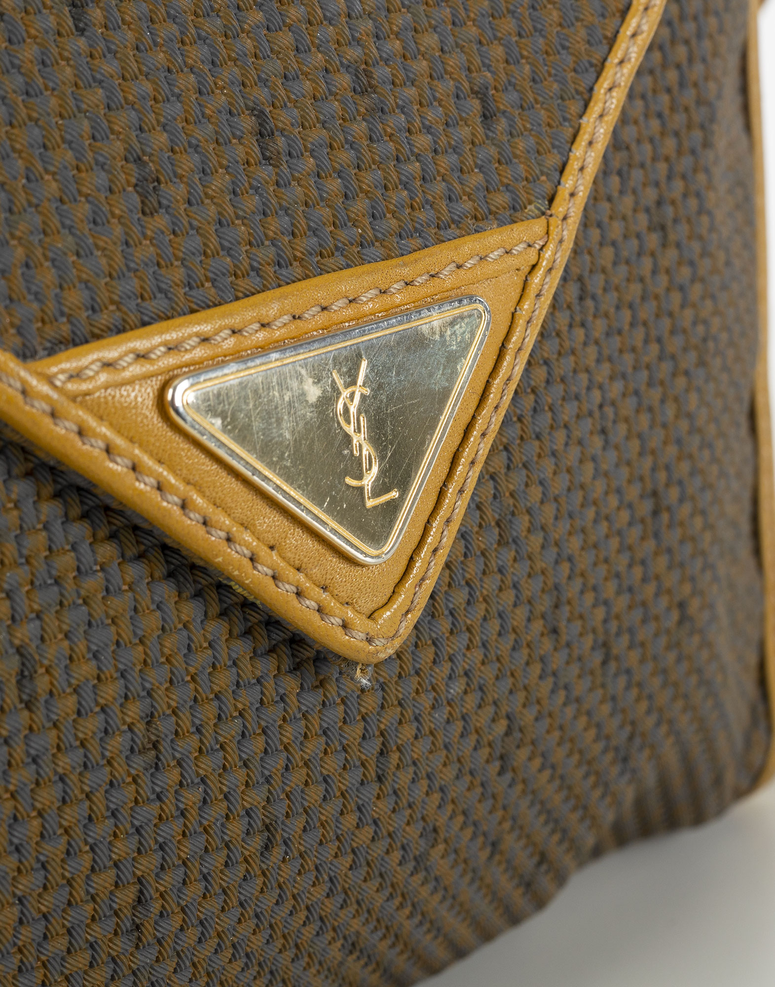 Yves Saint Laurent - 80s monogram canvas bag - Image 6