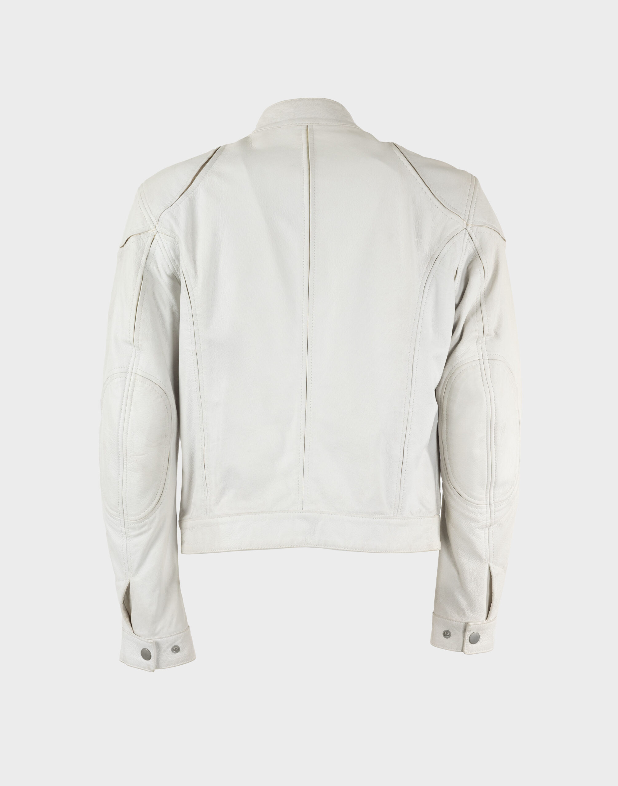 Belstaff - Giubbotto in pelle bianco - immagine 5