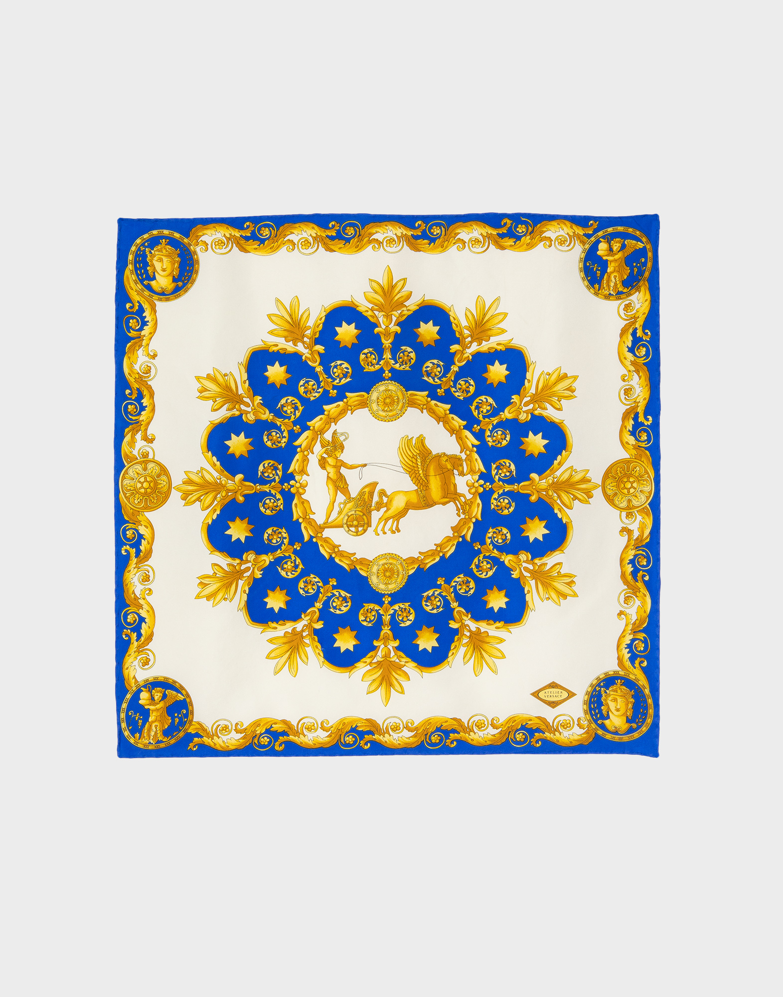 Atelier Versace - Baroque Pattern Handkerchief