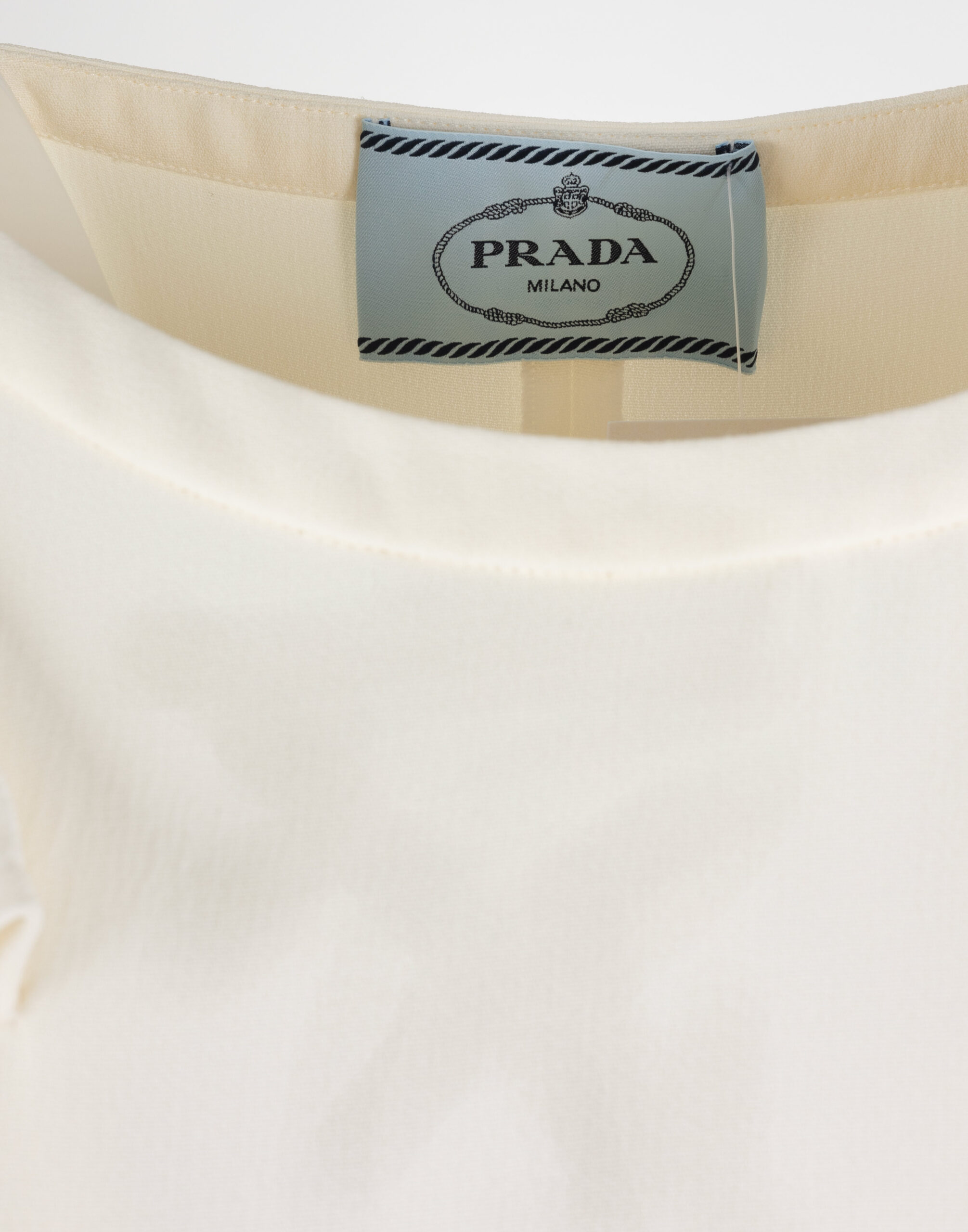 Prada - Vestito bianco smanicato - immagine 6