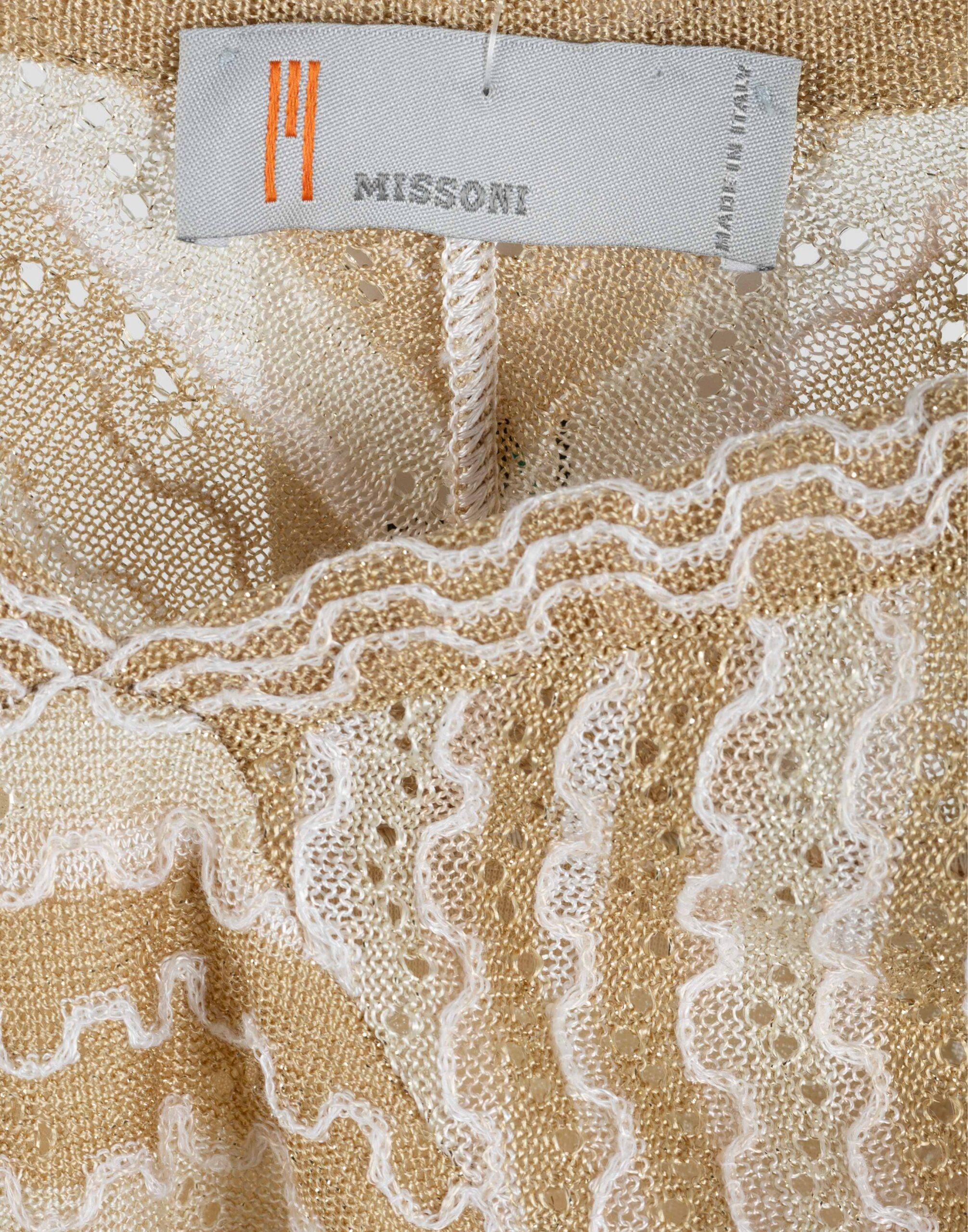 Missoni - Vestito oro anni '2000 - immagine 8