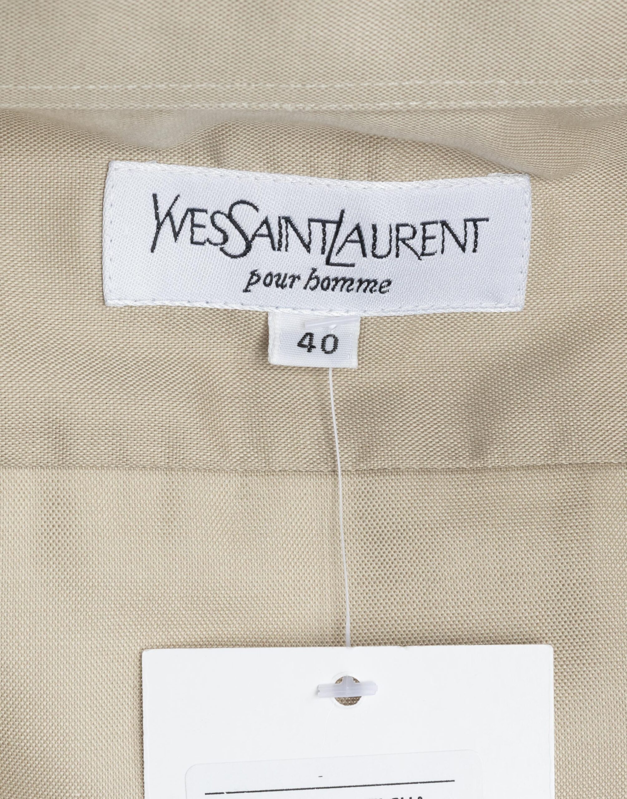 90s shirt Yves Saint Laurent Millesime Collection