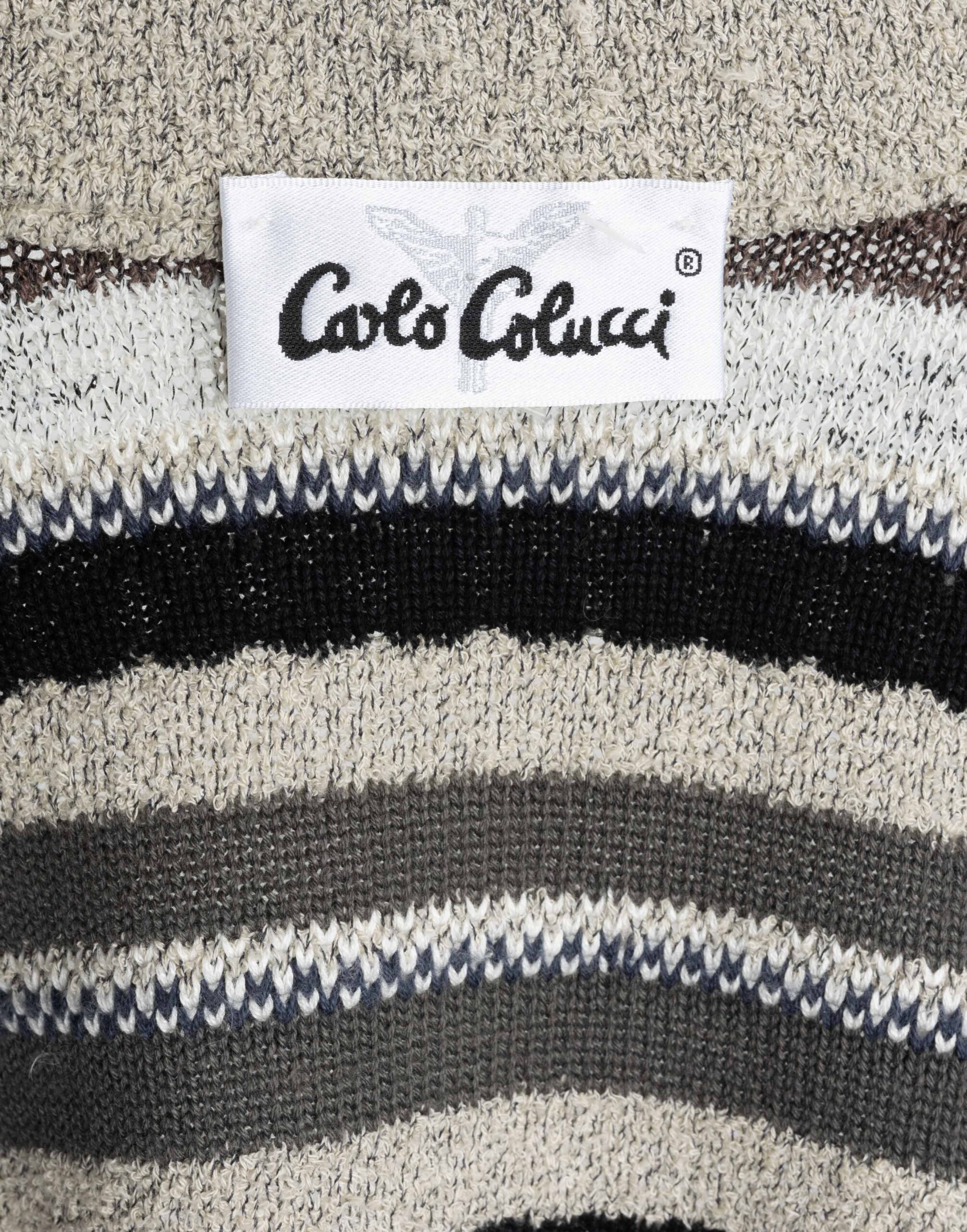 Carlo Colucci - Cardigan a righe anni '90 - immagine 5