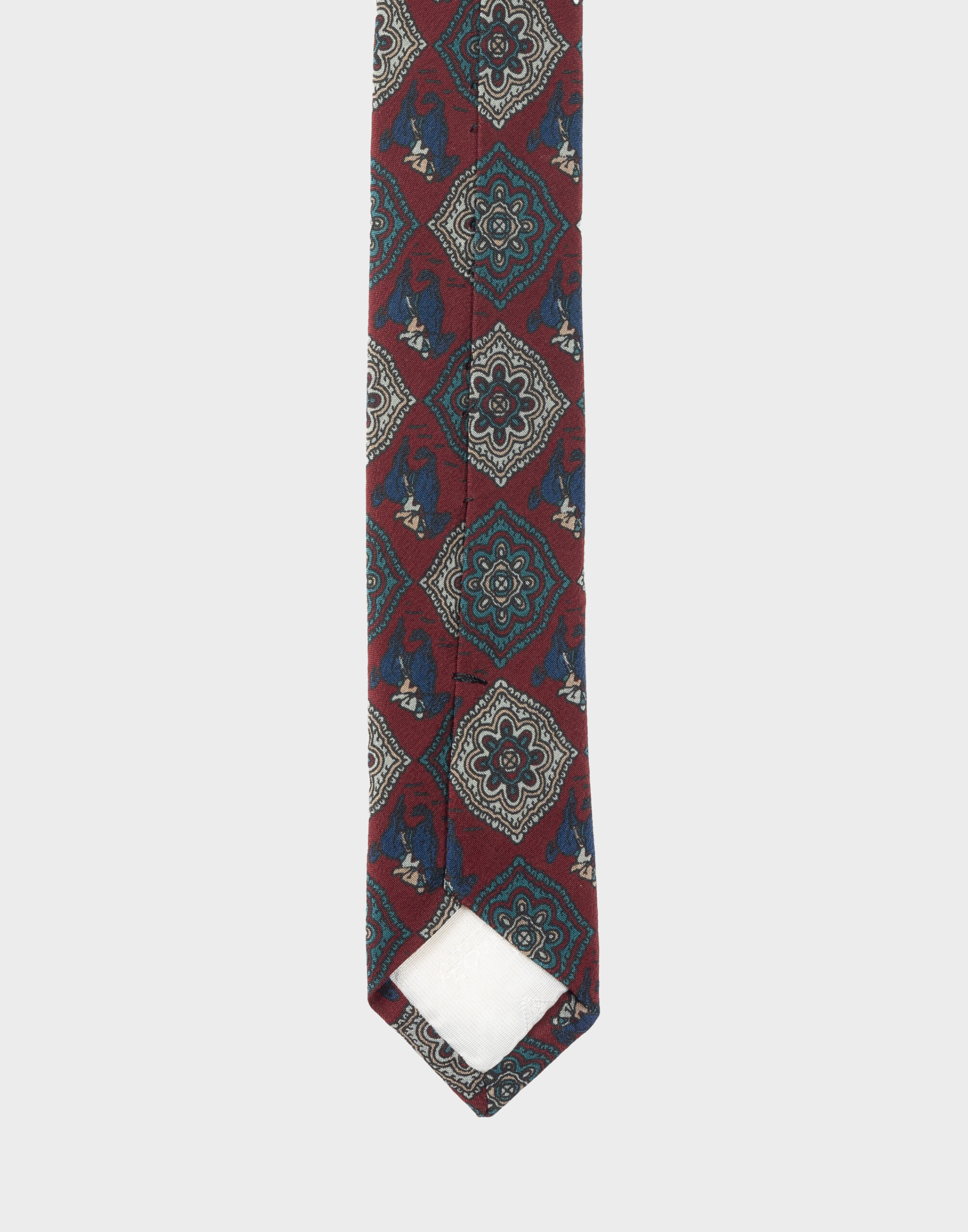 Gucci - 1980s jockey print tie - Image 5