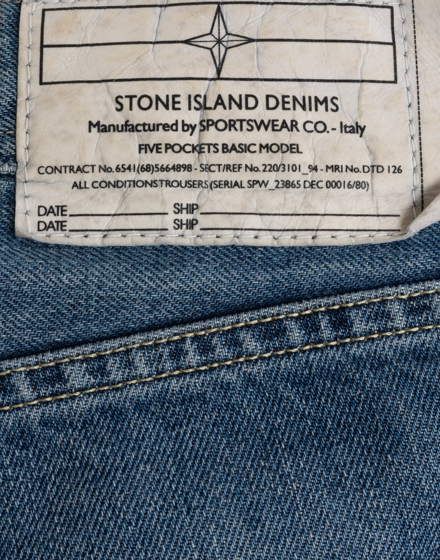 Stone Island - Dark Denim pants - Image 3