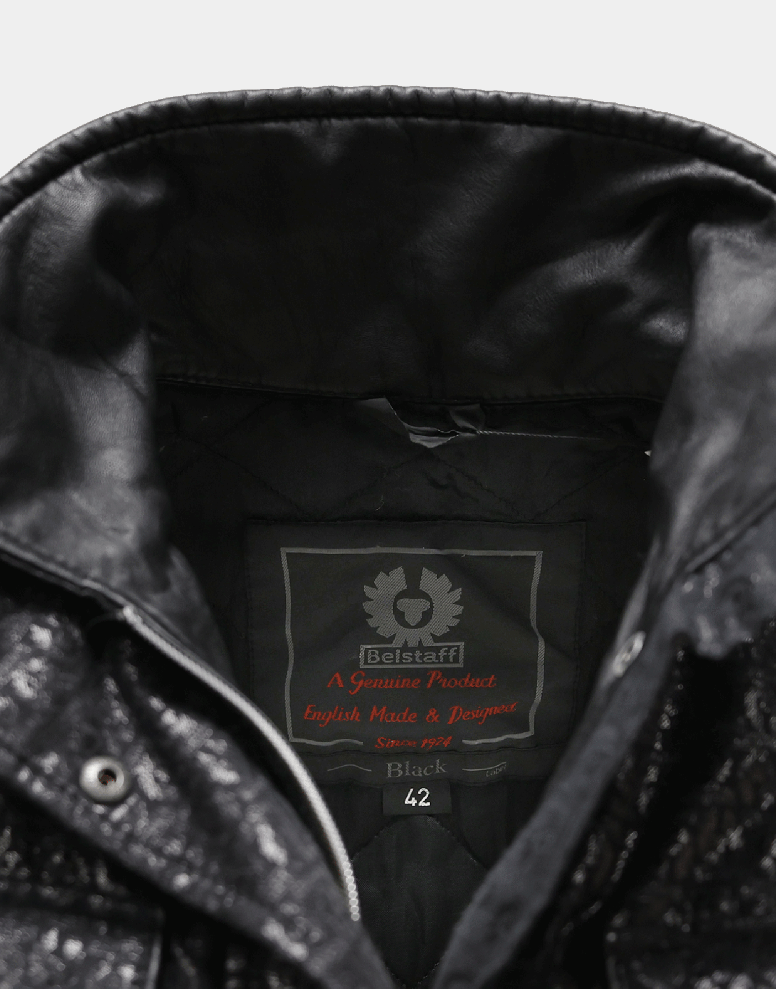 Belstaff - Giubbotto nero monogramma - immagine 3