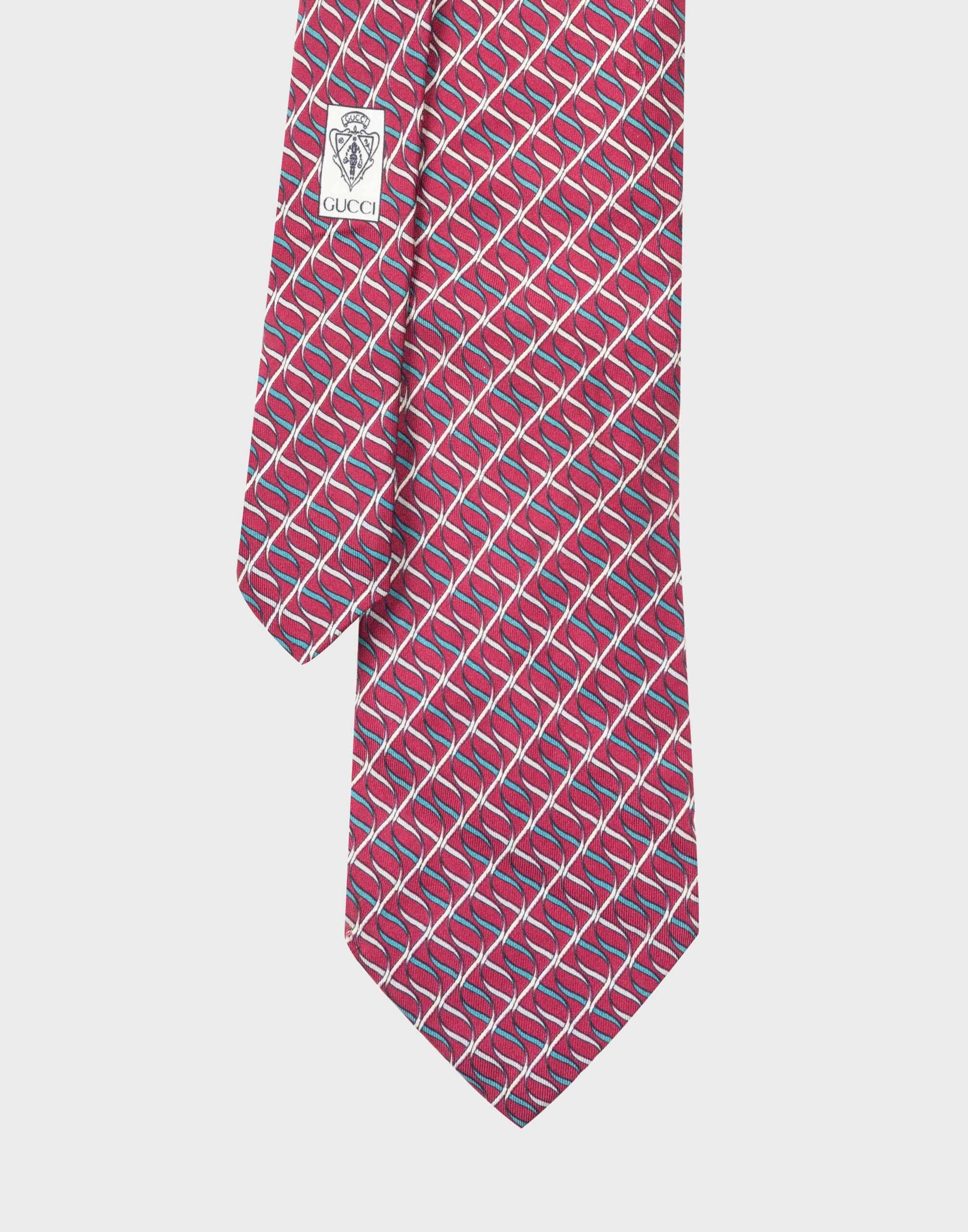 Gucci - 90s swirl pattern tie - Image 2