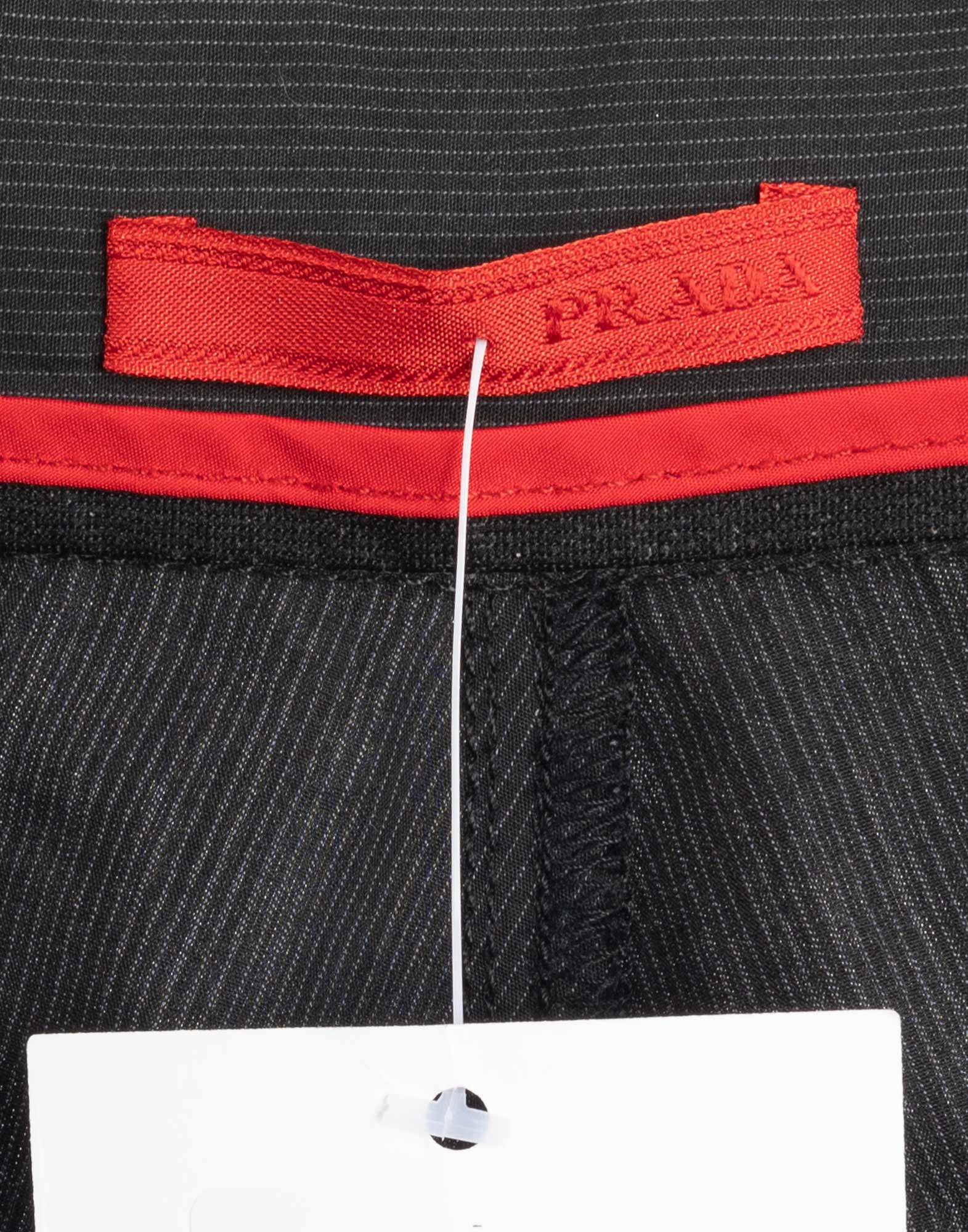 Prada - 90s casual black trousers - Image 6