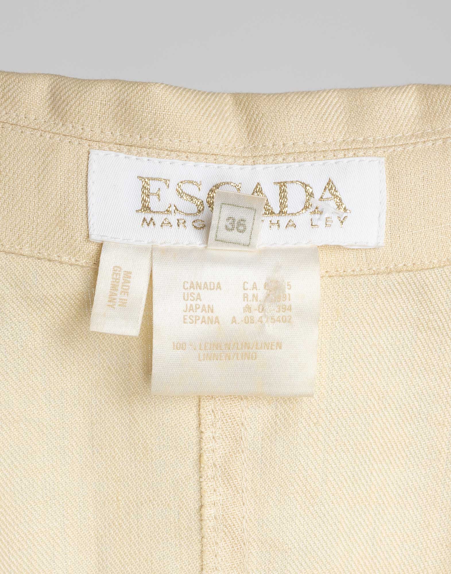 Escada - Vestito chemisier anni '90 - immagine 3