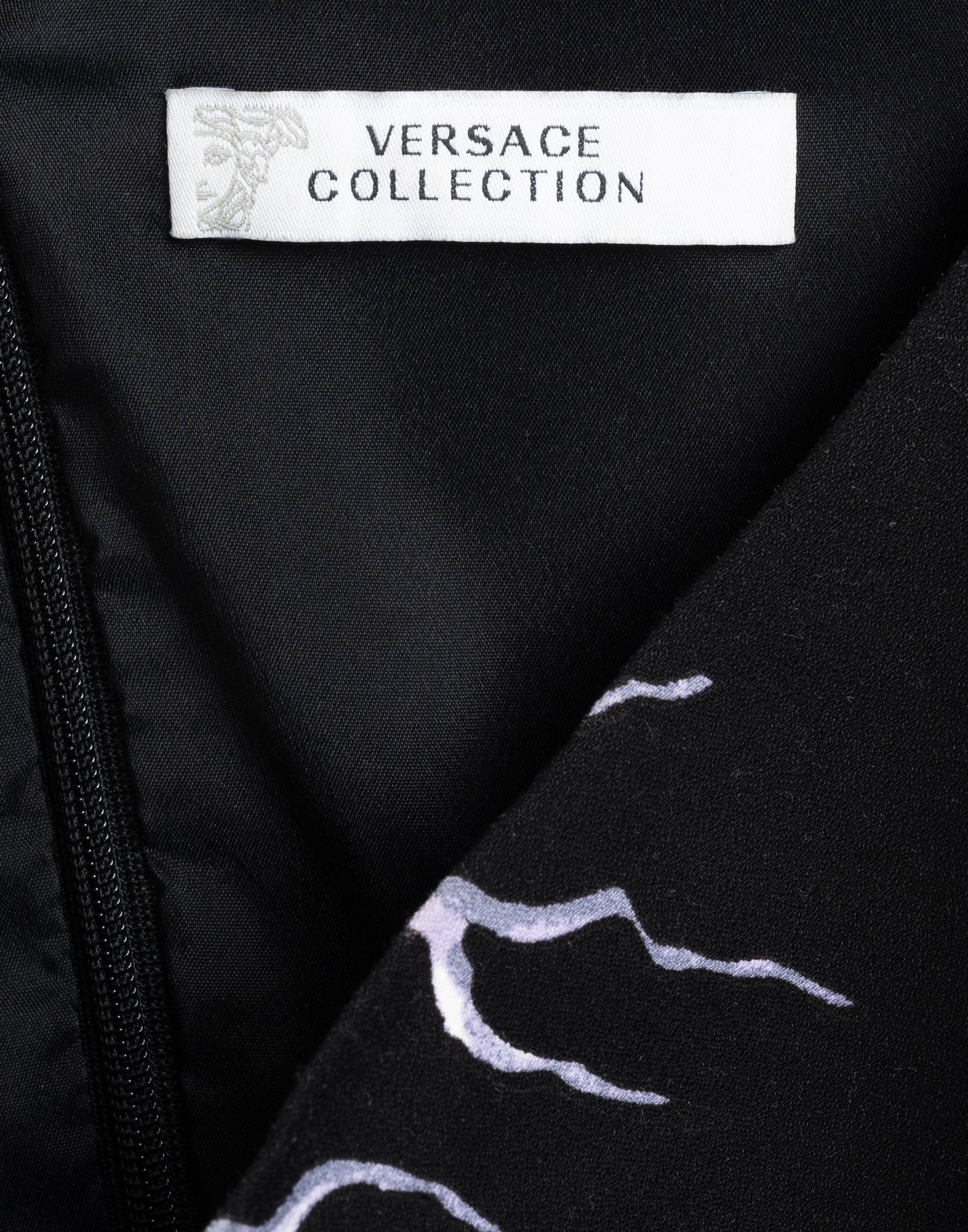Versace Collection - Tubino nero corto - immagine 6