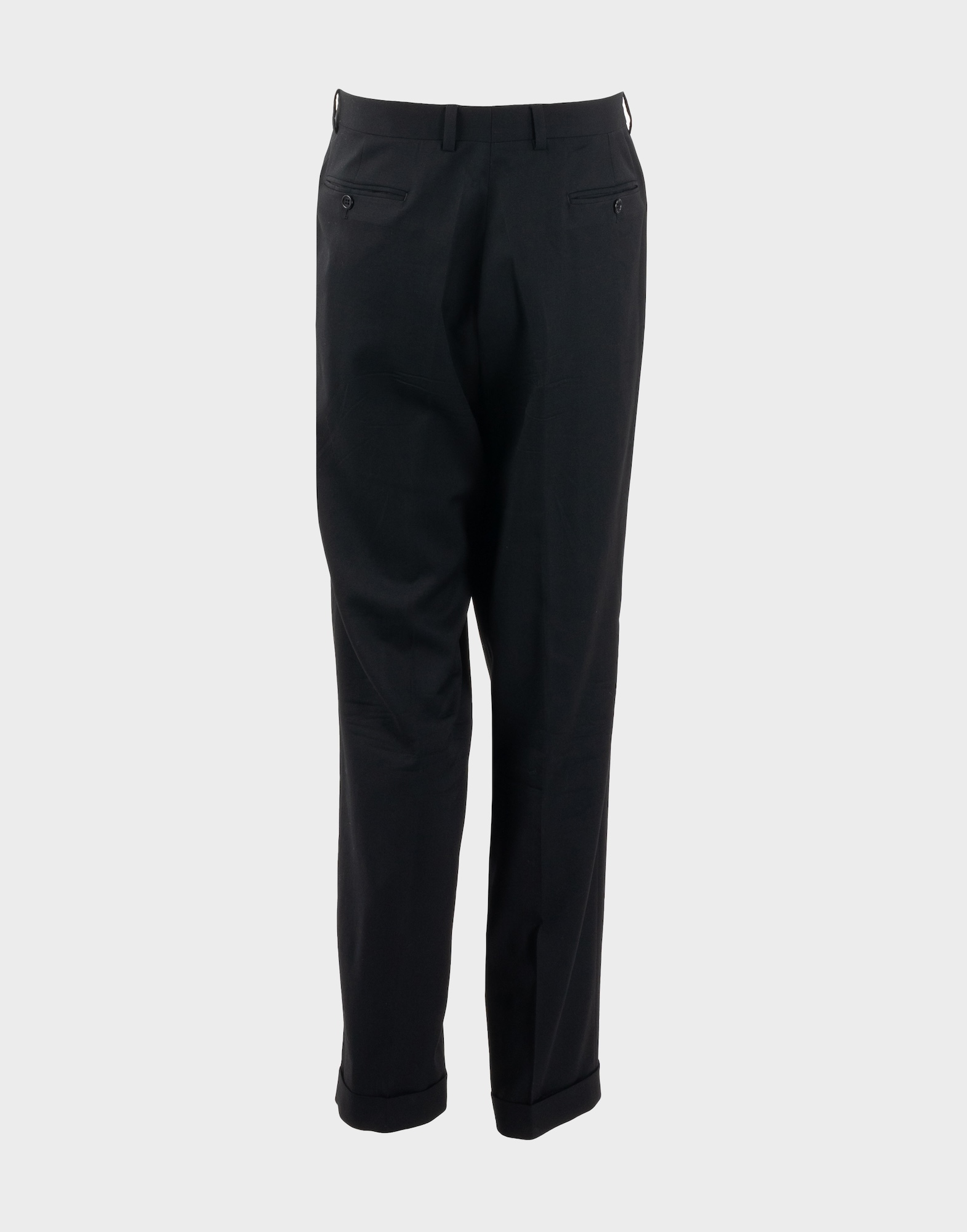 Valentino - Pantaloni classici neri con pinces - immagine 2