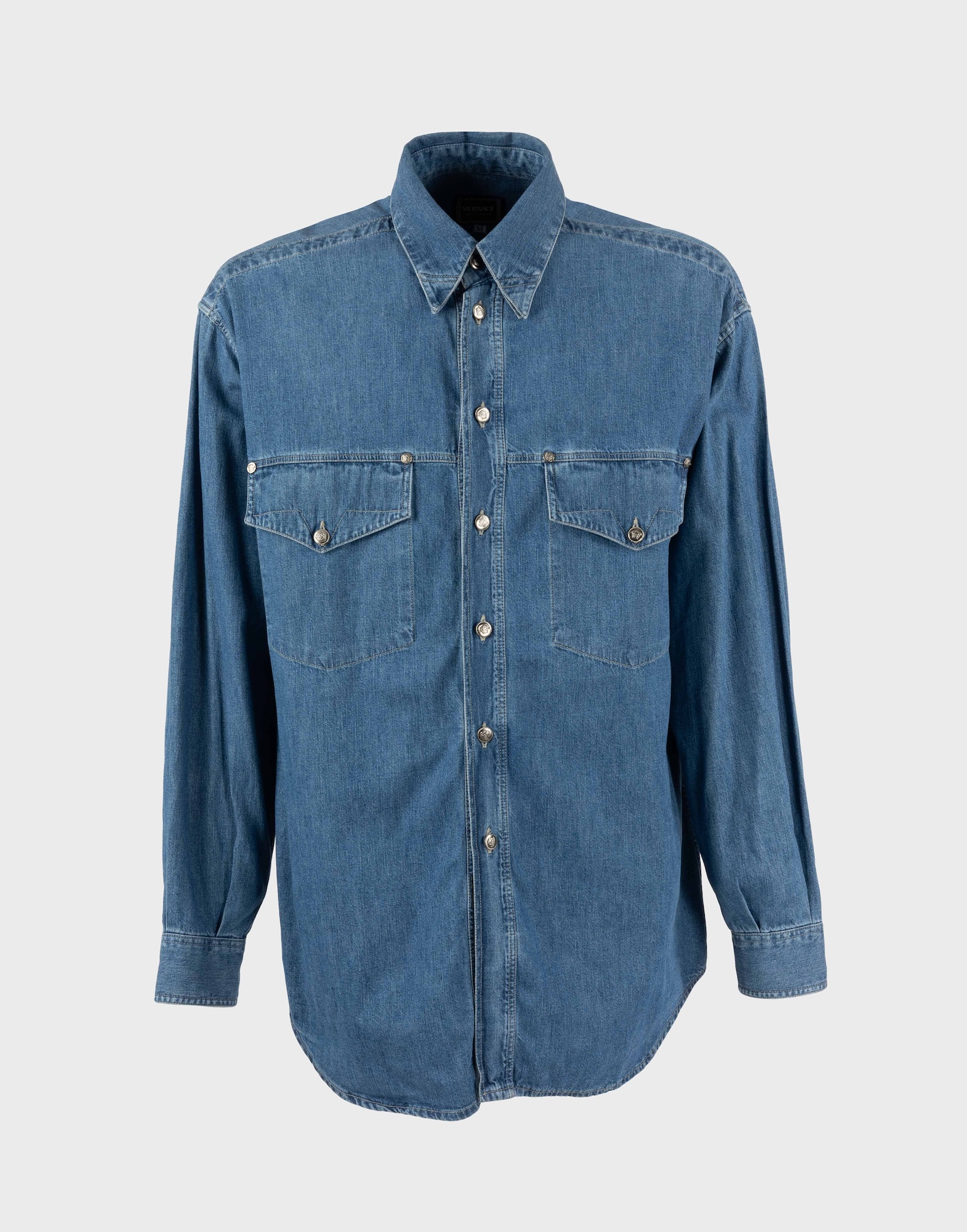 Camicia Versace Jeans in denim anni 90 Millesime Collection